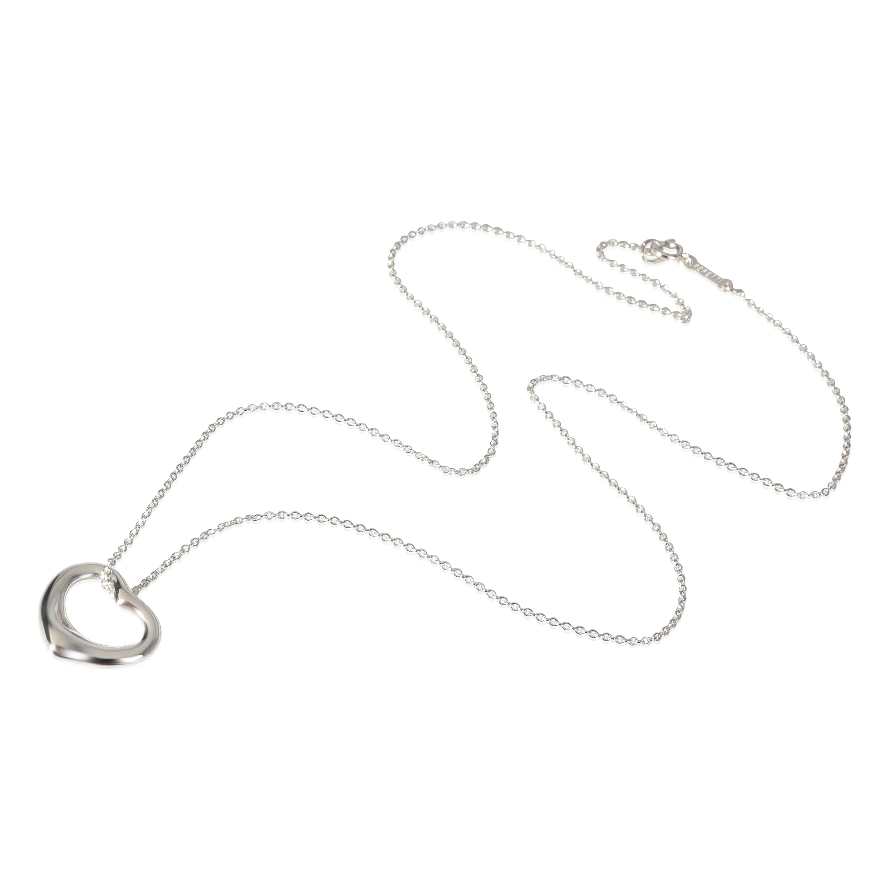 Tiffany & Co. Elsa Peretti Heart Pendant in Sterling Silver - Image 3