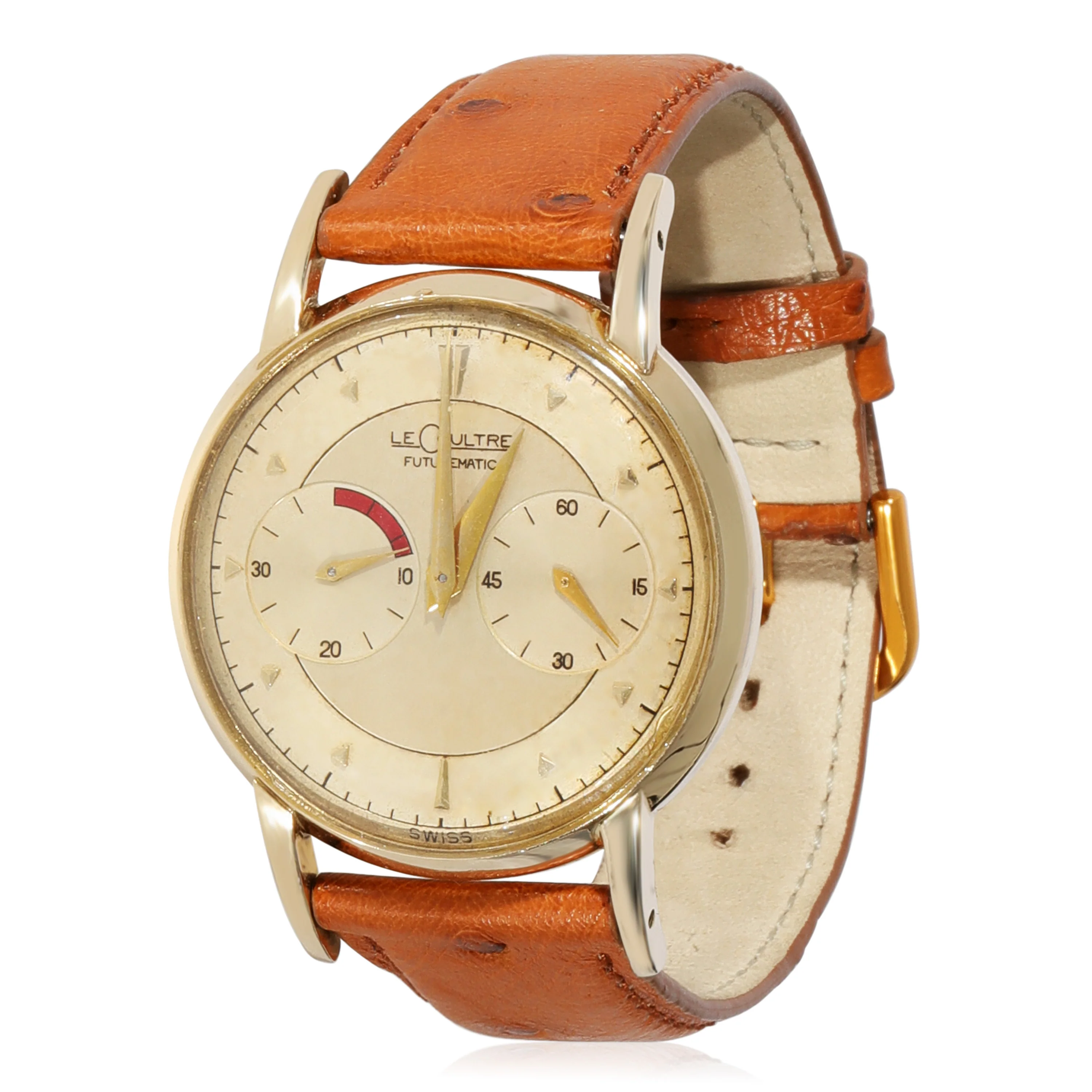 Futurematic E501 Mens Watch in Gold Plate