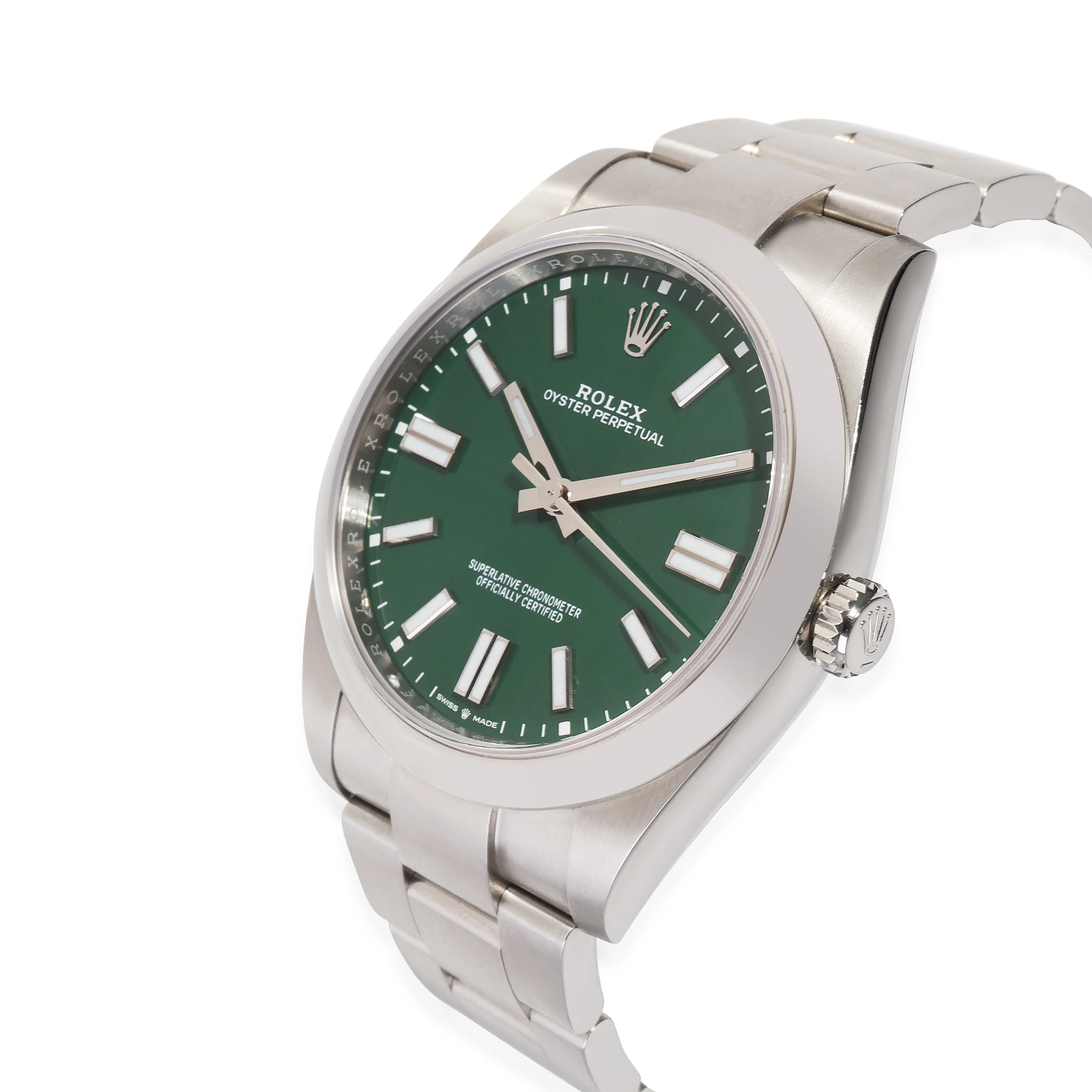 Rolex Oyster Perpetual 41 124300 Mens Watch in Stainless Steel - Image 3