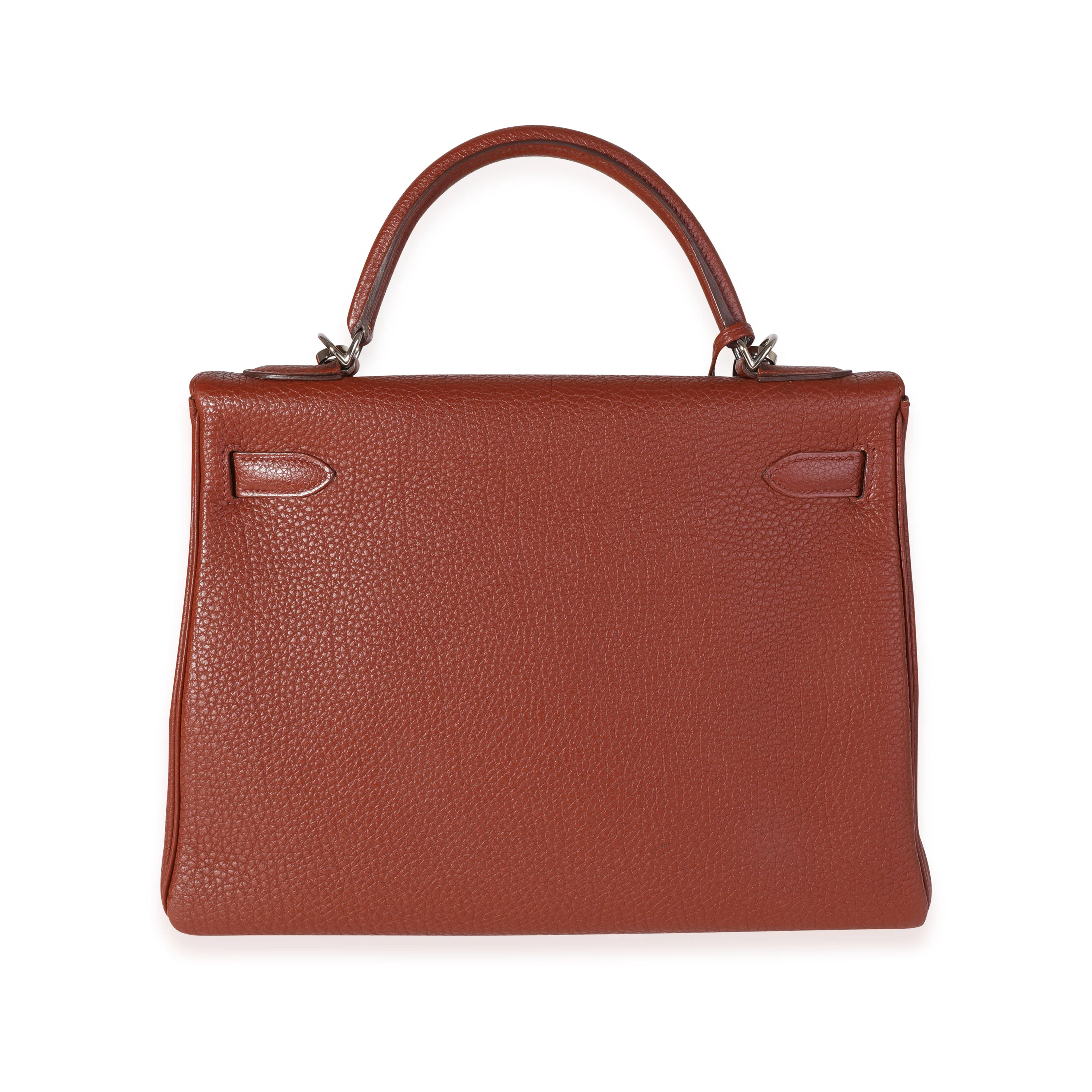 Hermès Cuivre Fjord Retourne Kelly 32 PHW - Image 3