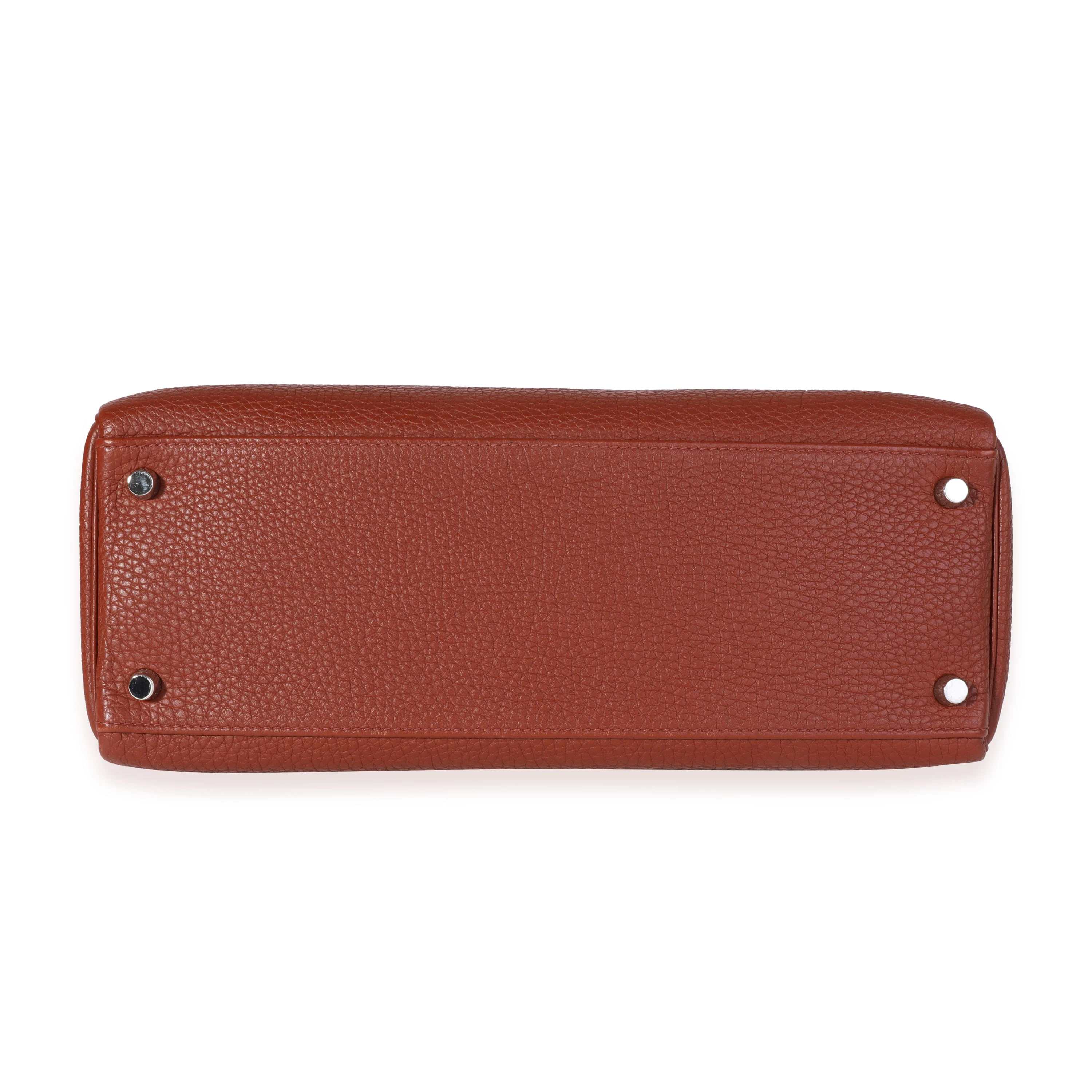 Hermès Cuivre Fjord Retourne Kelly 32 PHW - Image 5