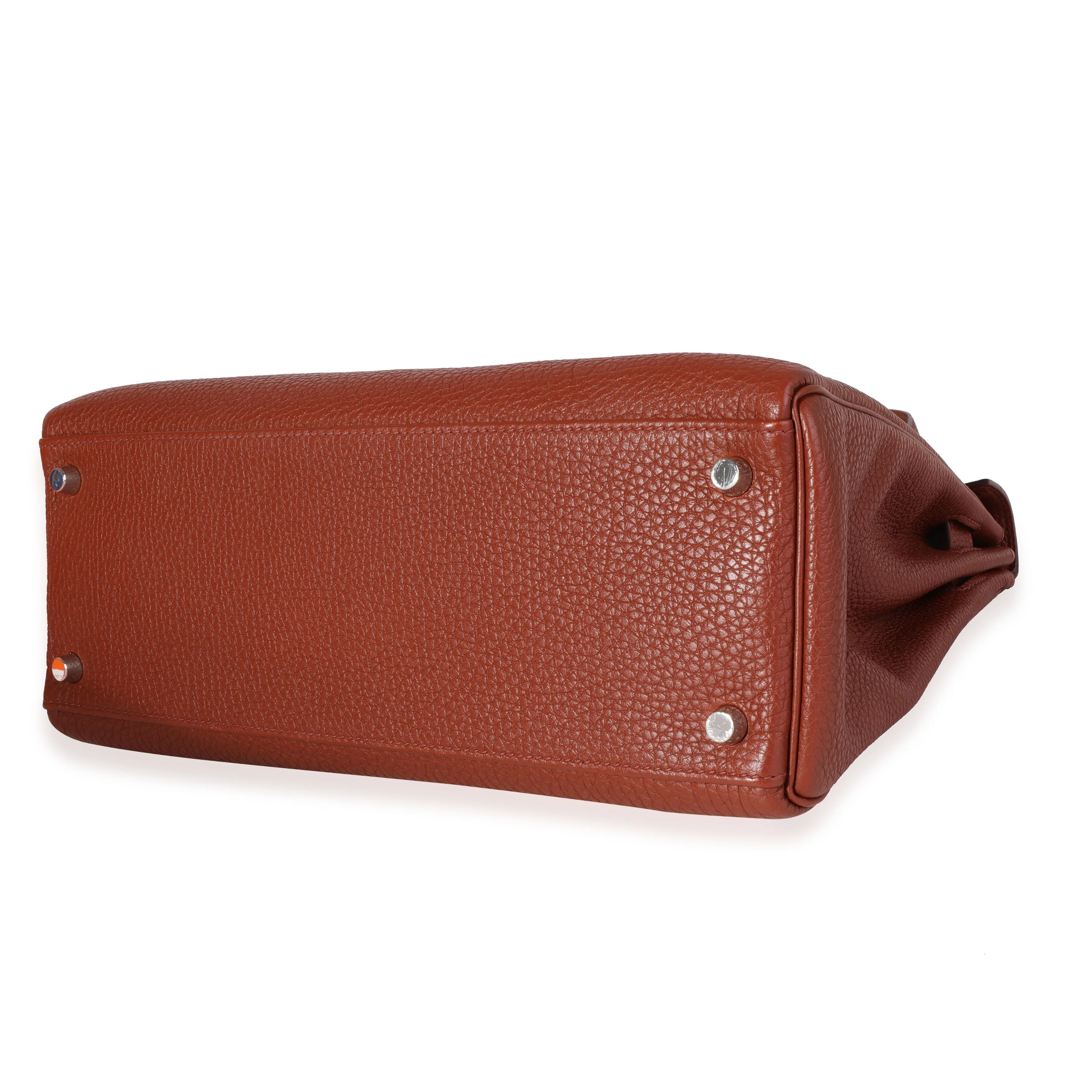 Hermès Cuivre Fjord Retourne Kelly 32 PHW - Image 7