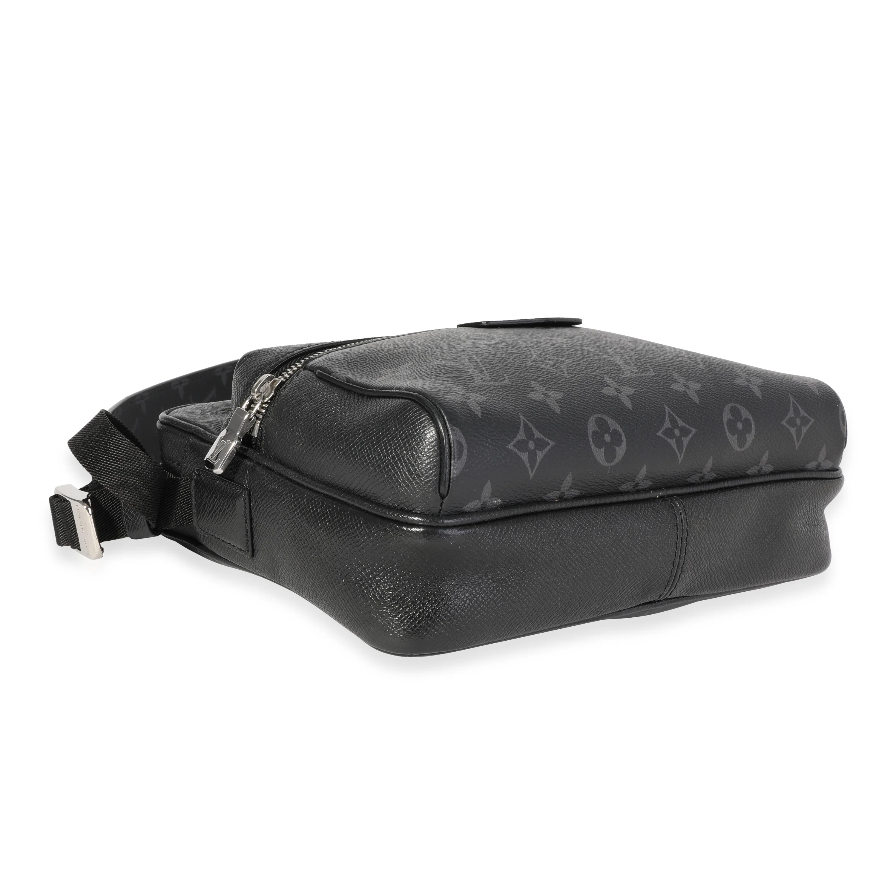 Black Taigarama & Monogram Eclipse Canvas Outdoor Messenger - Image 6