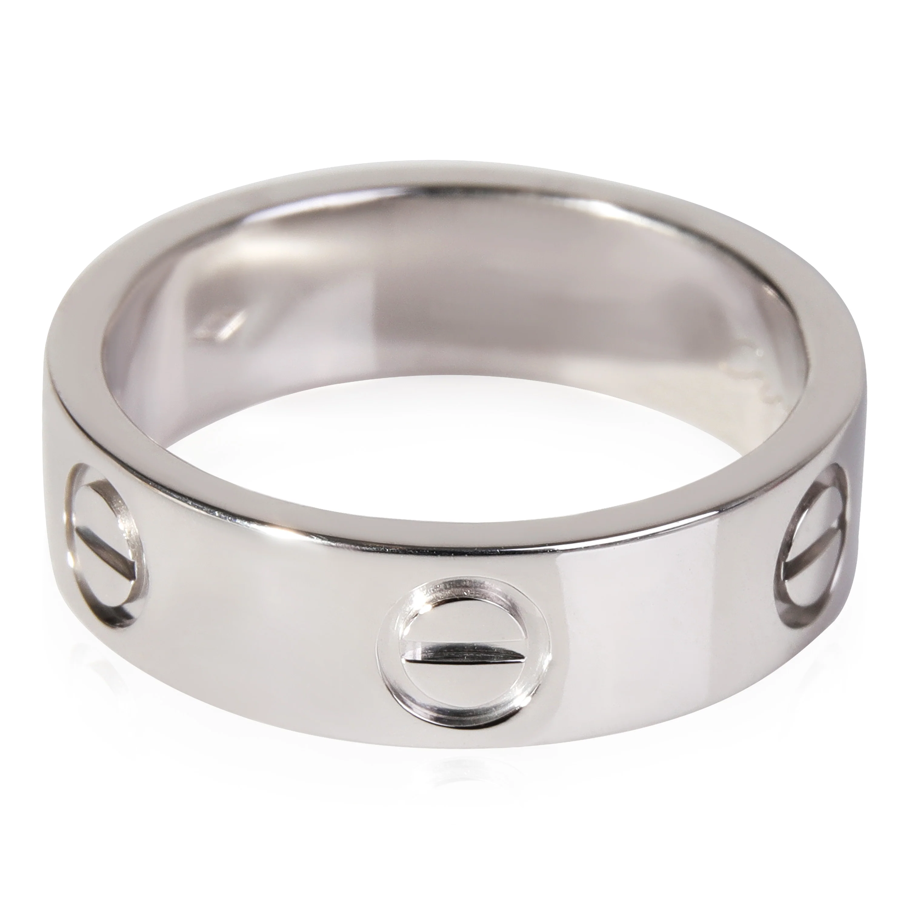 Cartier Love Ring in Platinum - Image 2