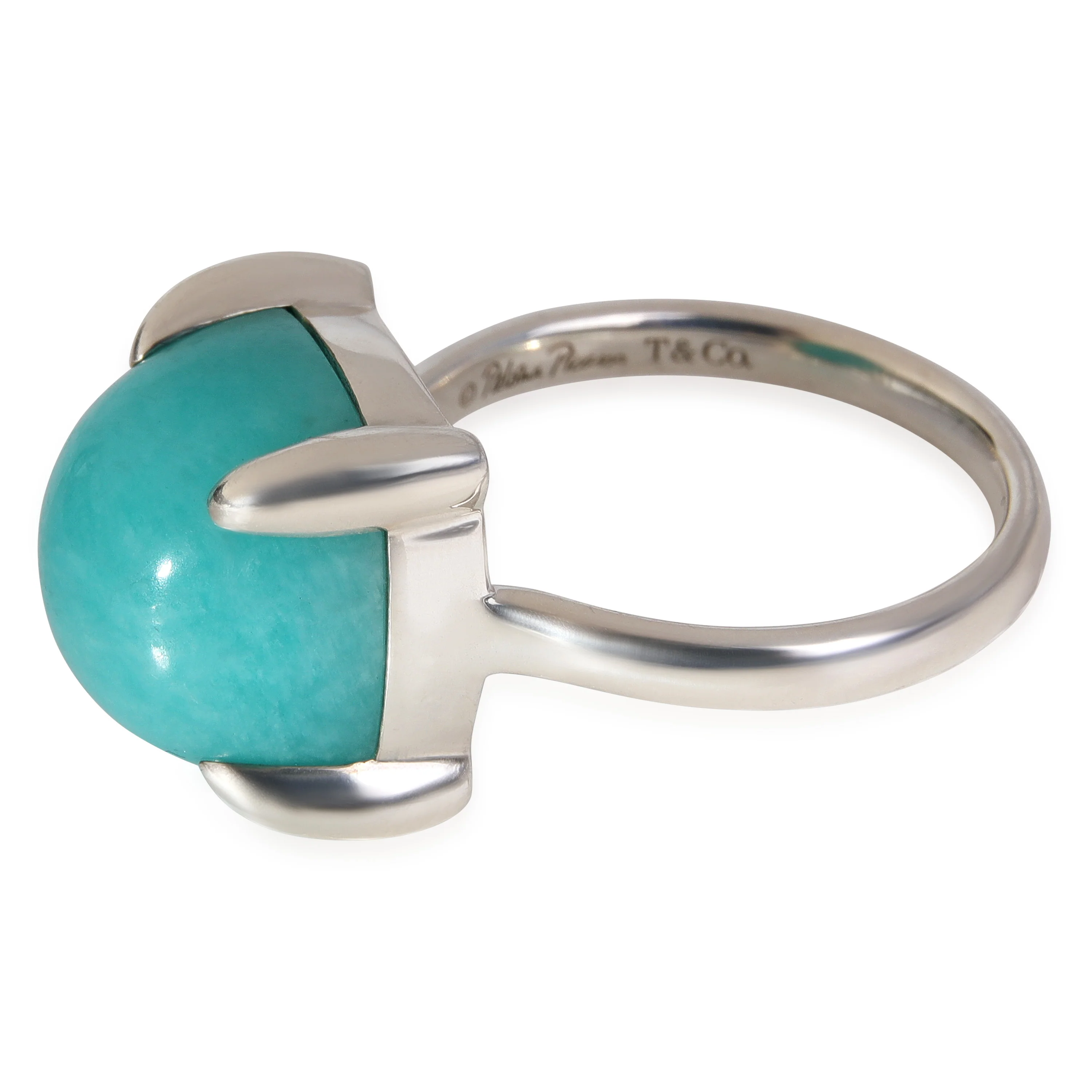 Tiffany & Co. Paloma Picasso Sugar Stacks Ring With Amazonite - Image 2