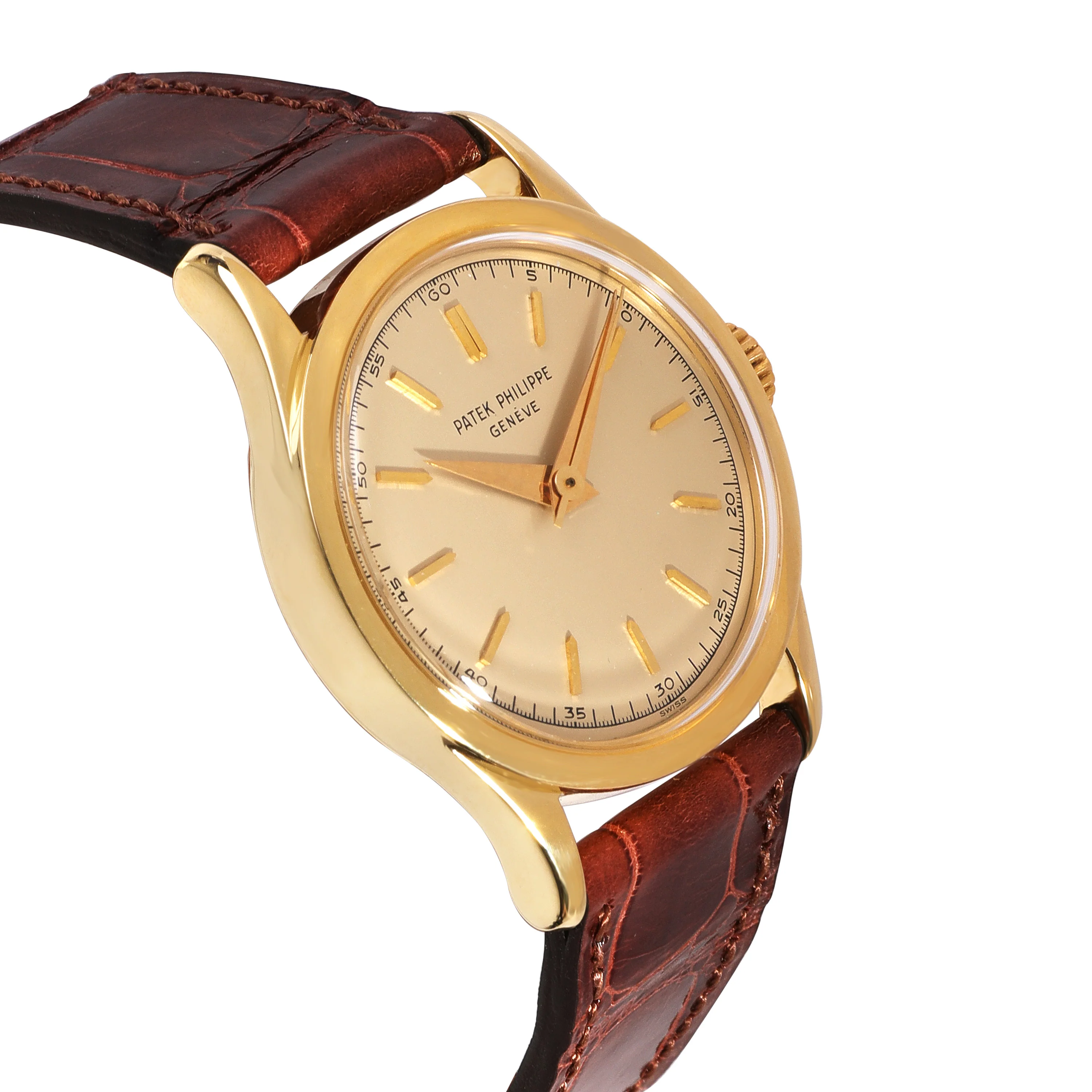 Calatrava 2555 Unisex Watch in  Yellow Gold - Image 2