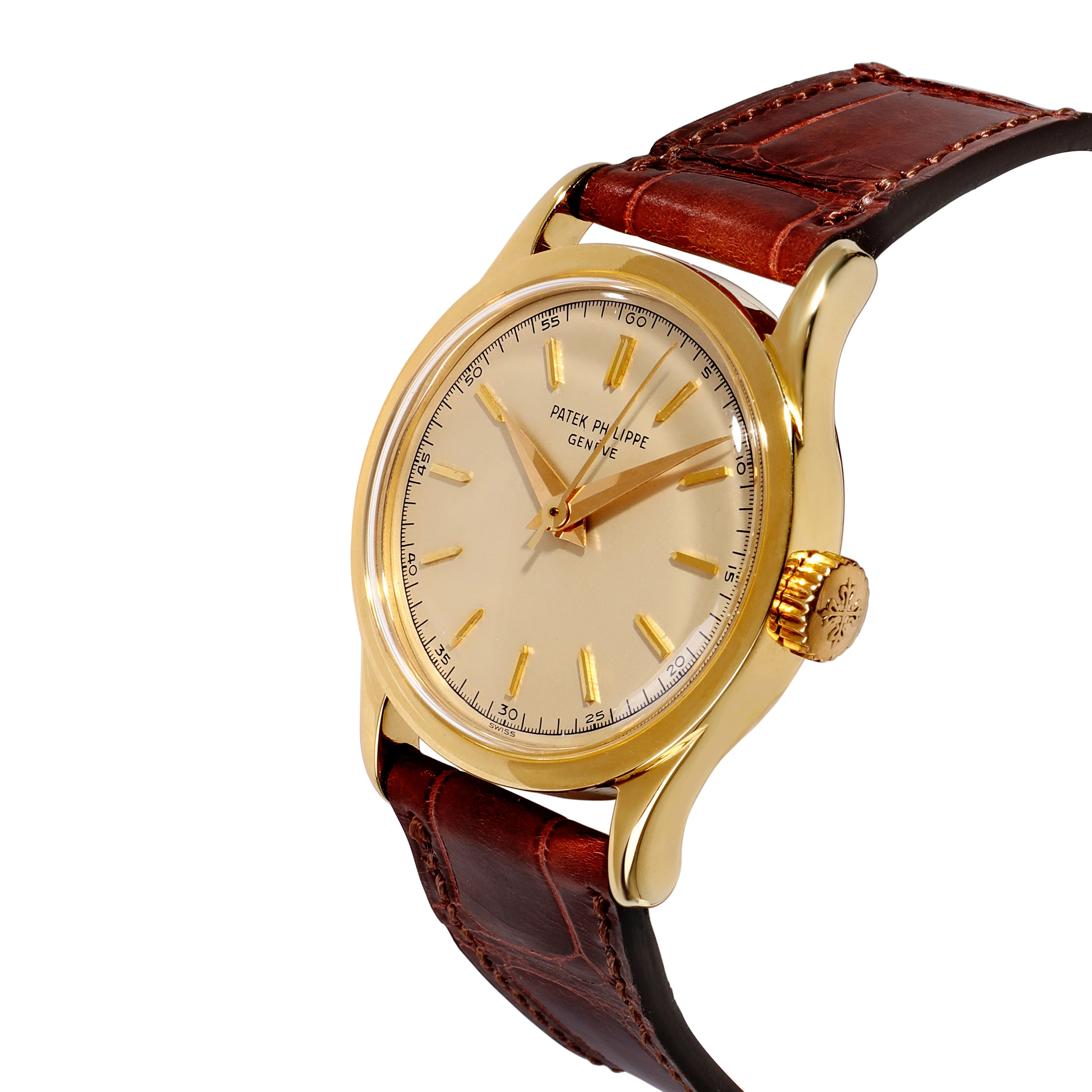 Calatrava 2555 Unisex Watch in  Yellow Gold - Image 3