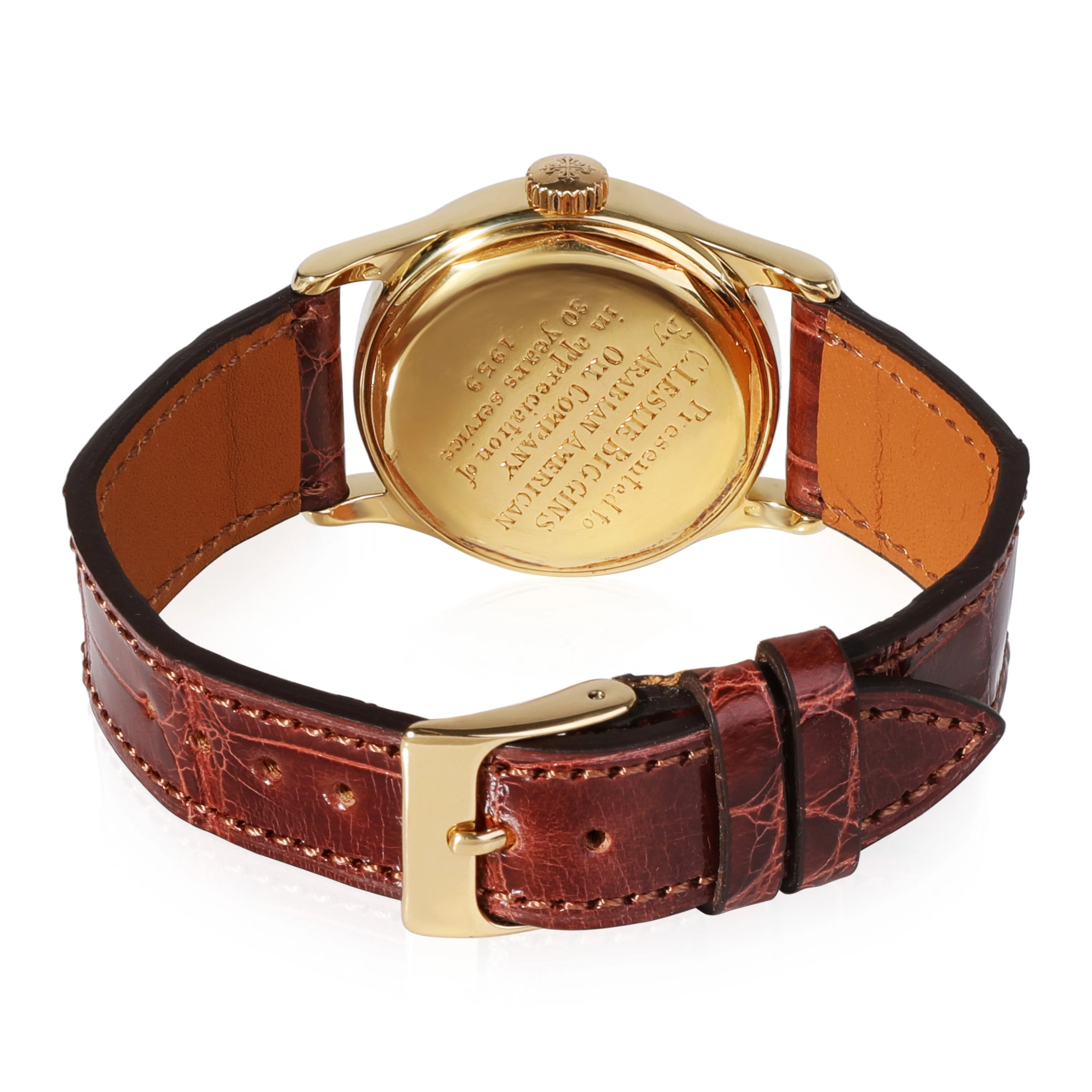 Calatrava 2555 Unisex Watch in  Yellow Gold - Image 4