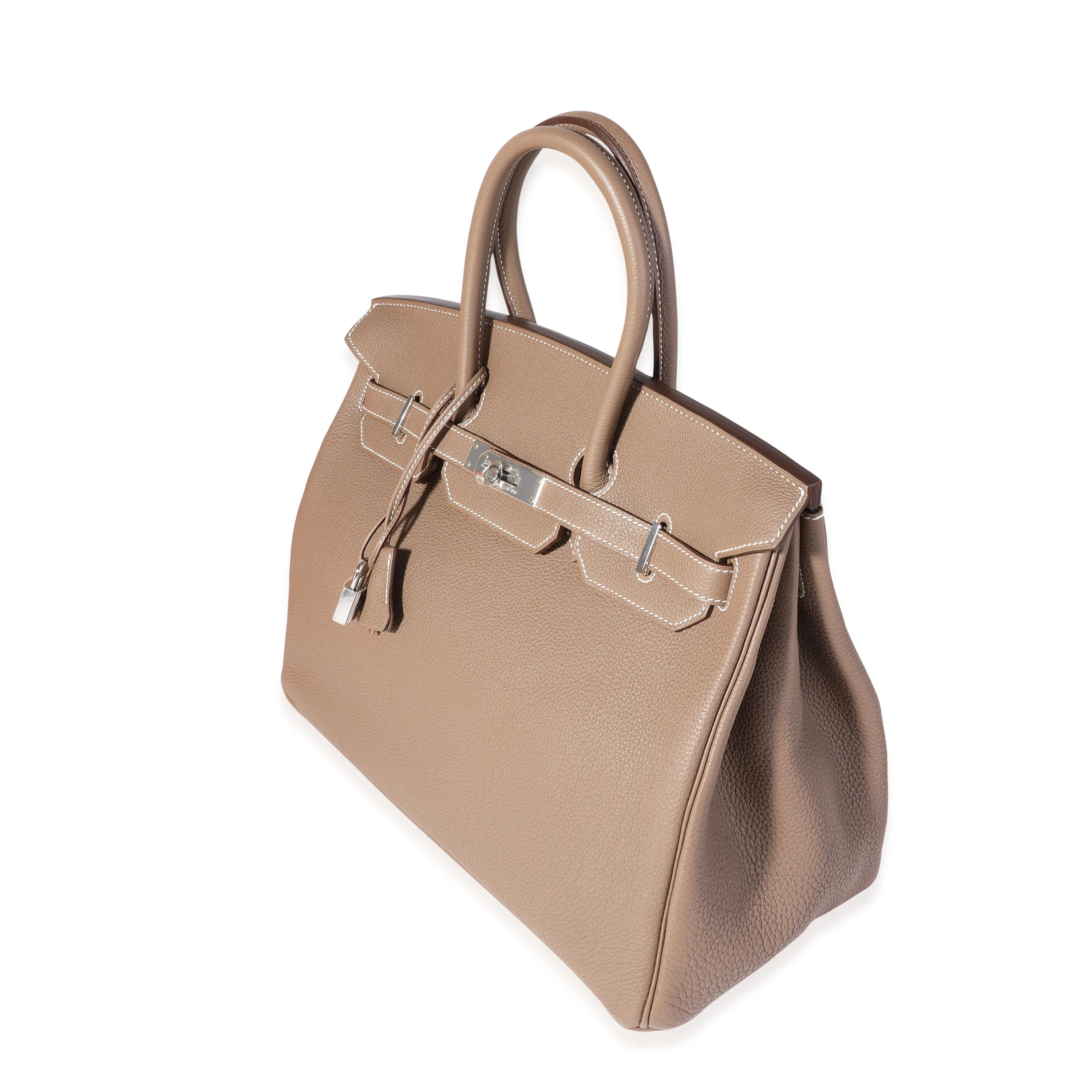 Hermès Etoupe Togo Birkin 35 PHW - Image 2