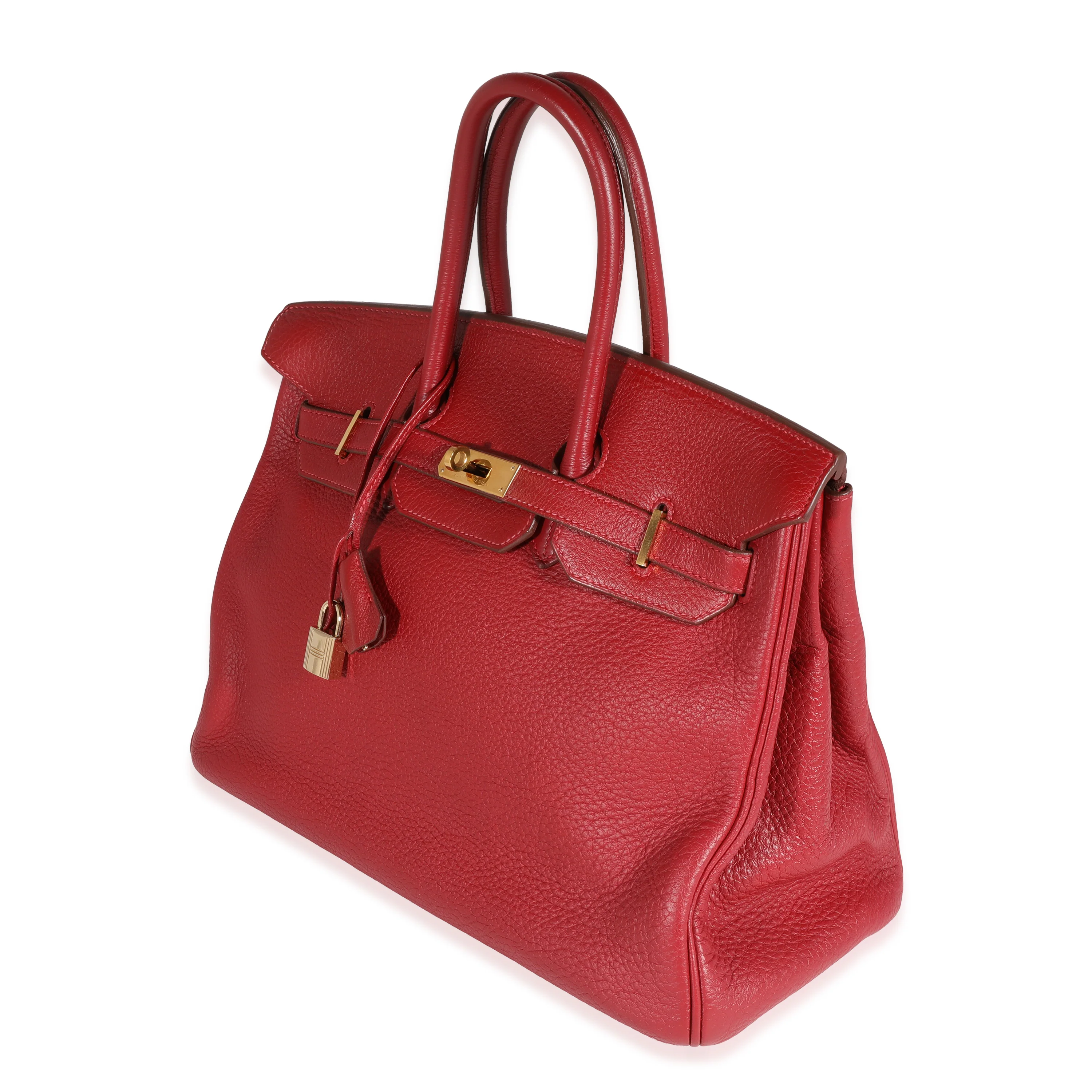 Rouge Grenat Clemence Birkin 35 GHW - Image 2