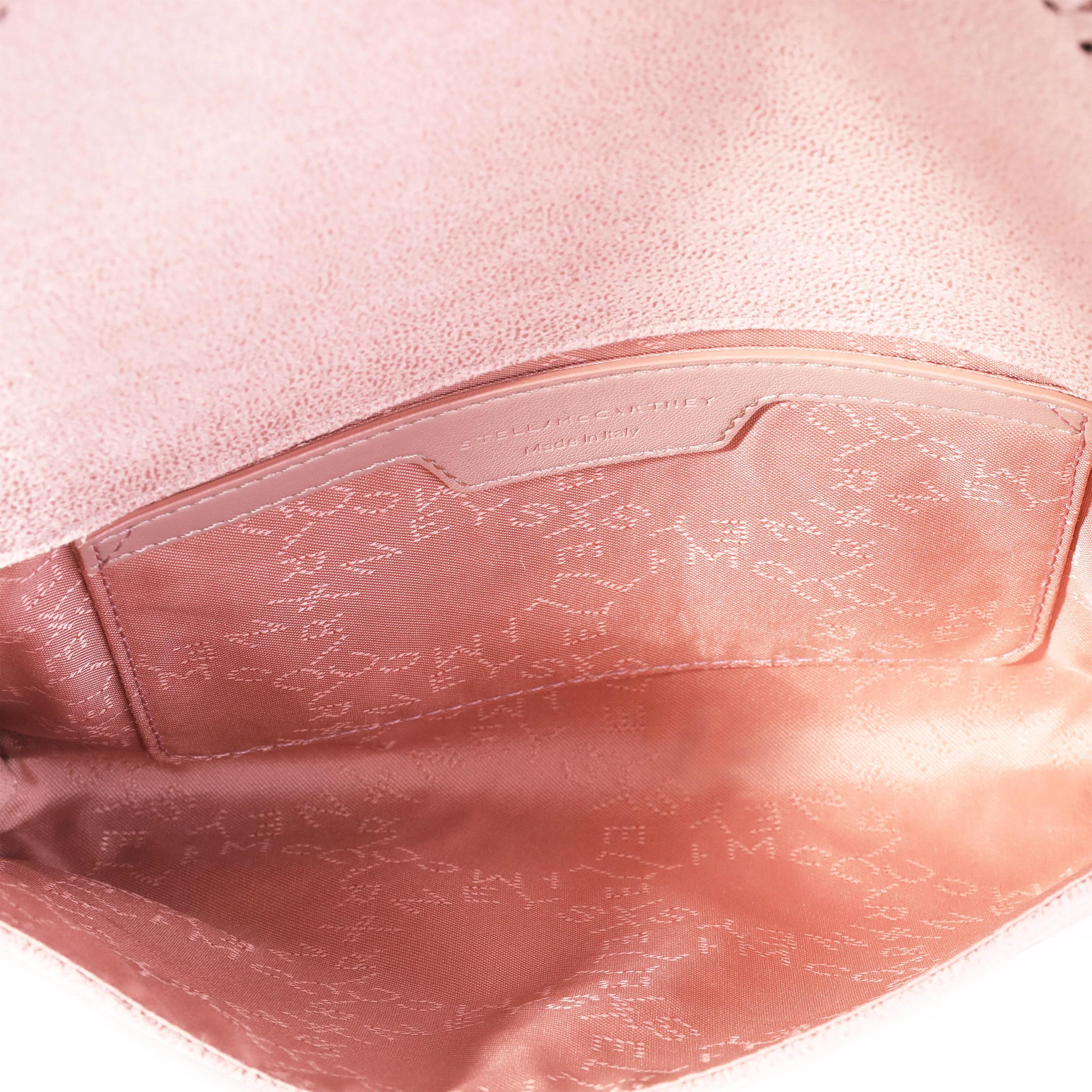 Stella McCartney Pink Shaggy Deer Falabella Mini Shoulder Bag - Image 8