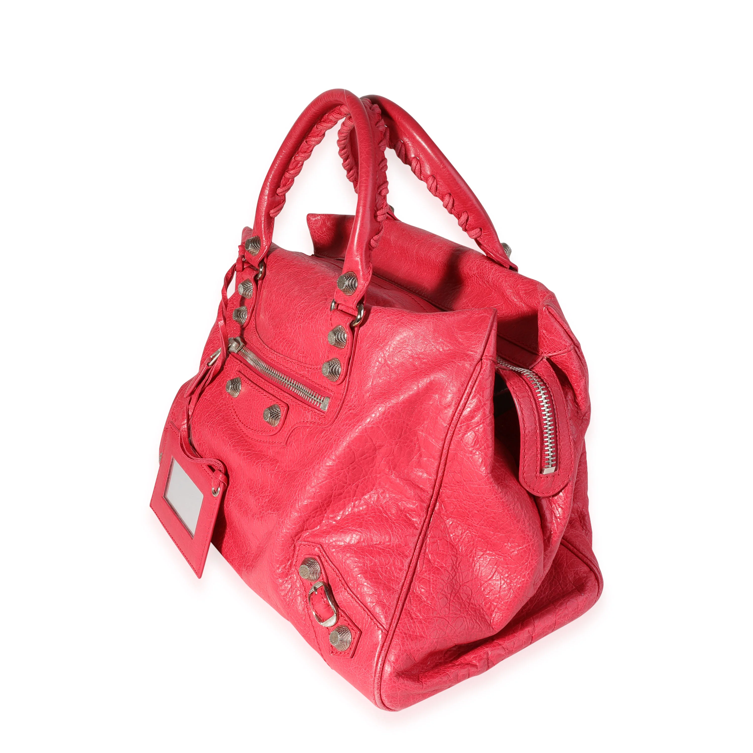 Balenciaga Rose Thulian Agneau Lambskin Giant 21 Midday Bag - Image 2