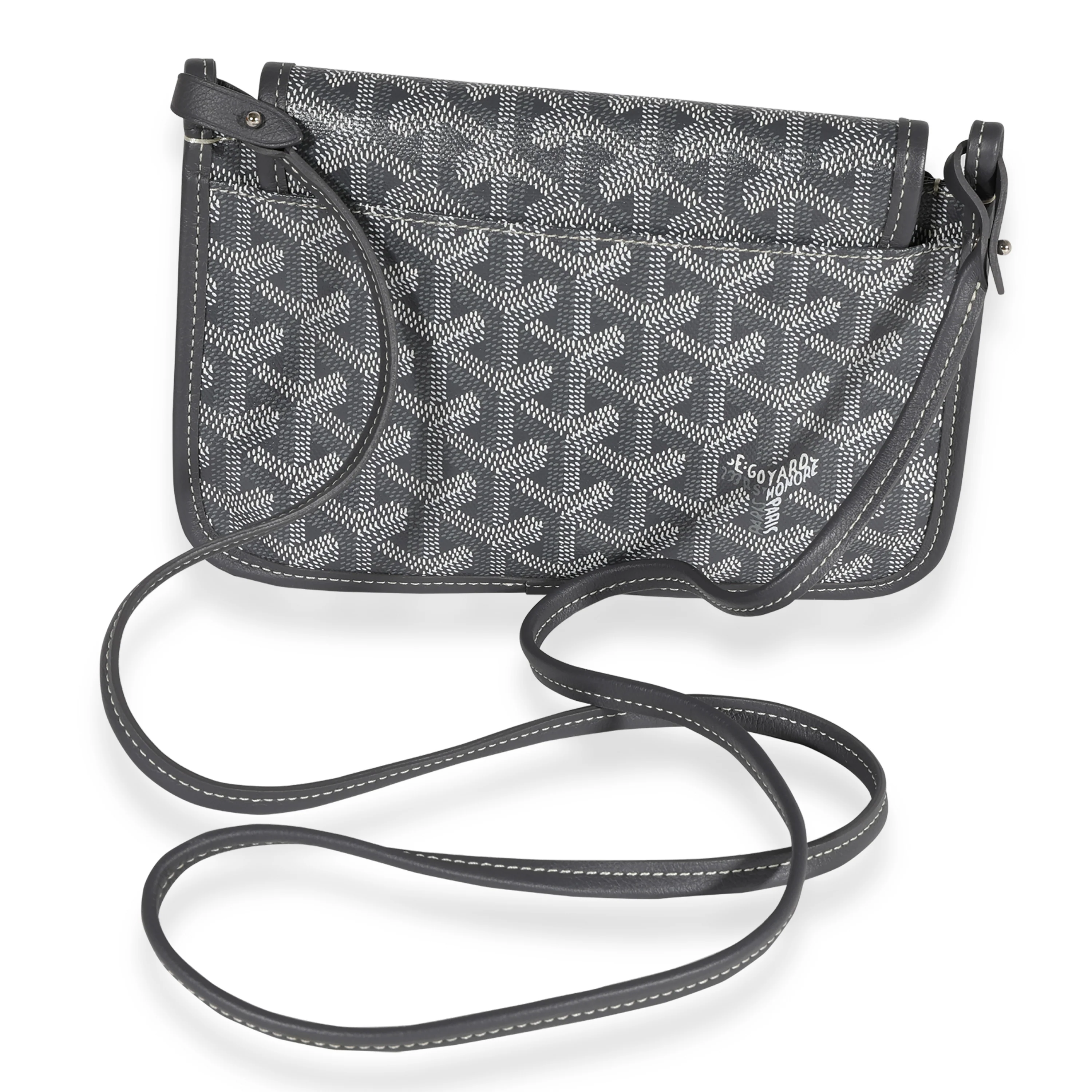 Goyard Gray Goyardine Plumet Crossbody - Image 3