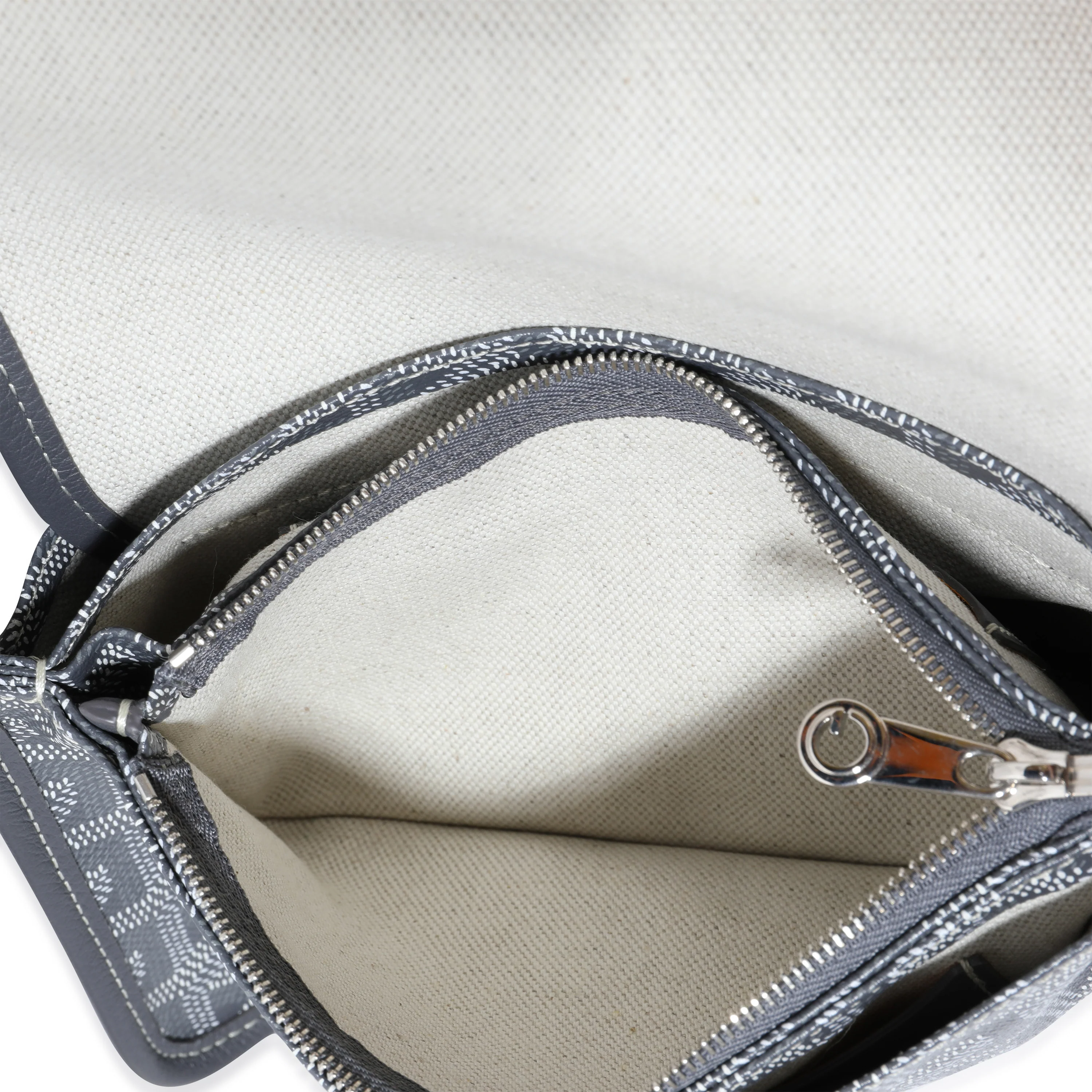 Goyard Gray Goyardine Plumet Crossbody - Image 4