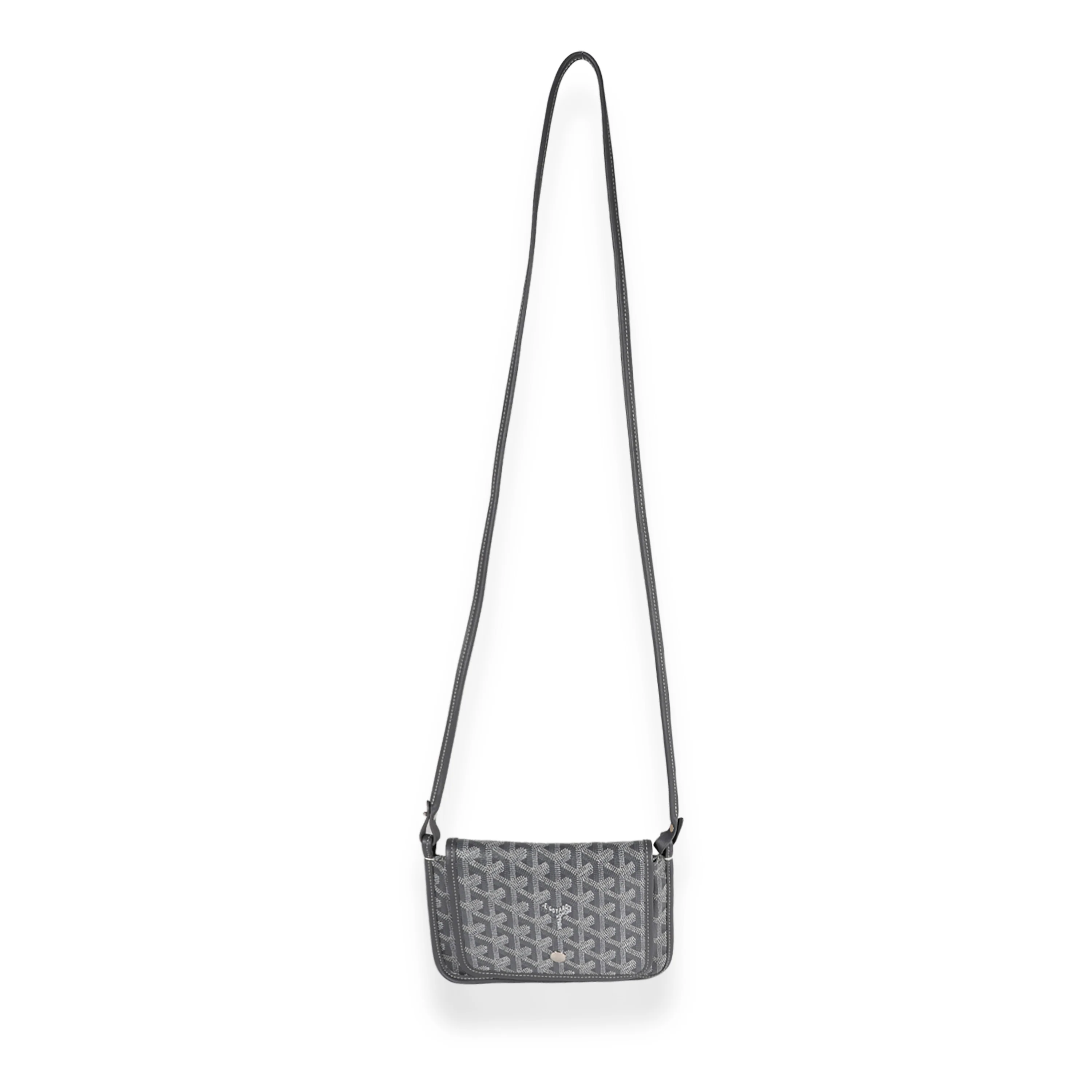 Goyard Gray Goyardine Plumet Crossbody - Image 8