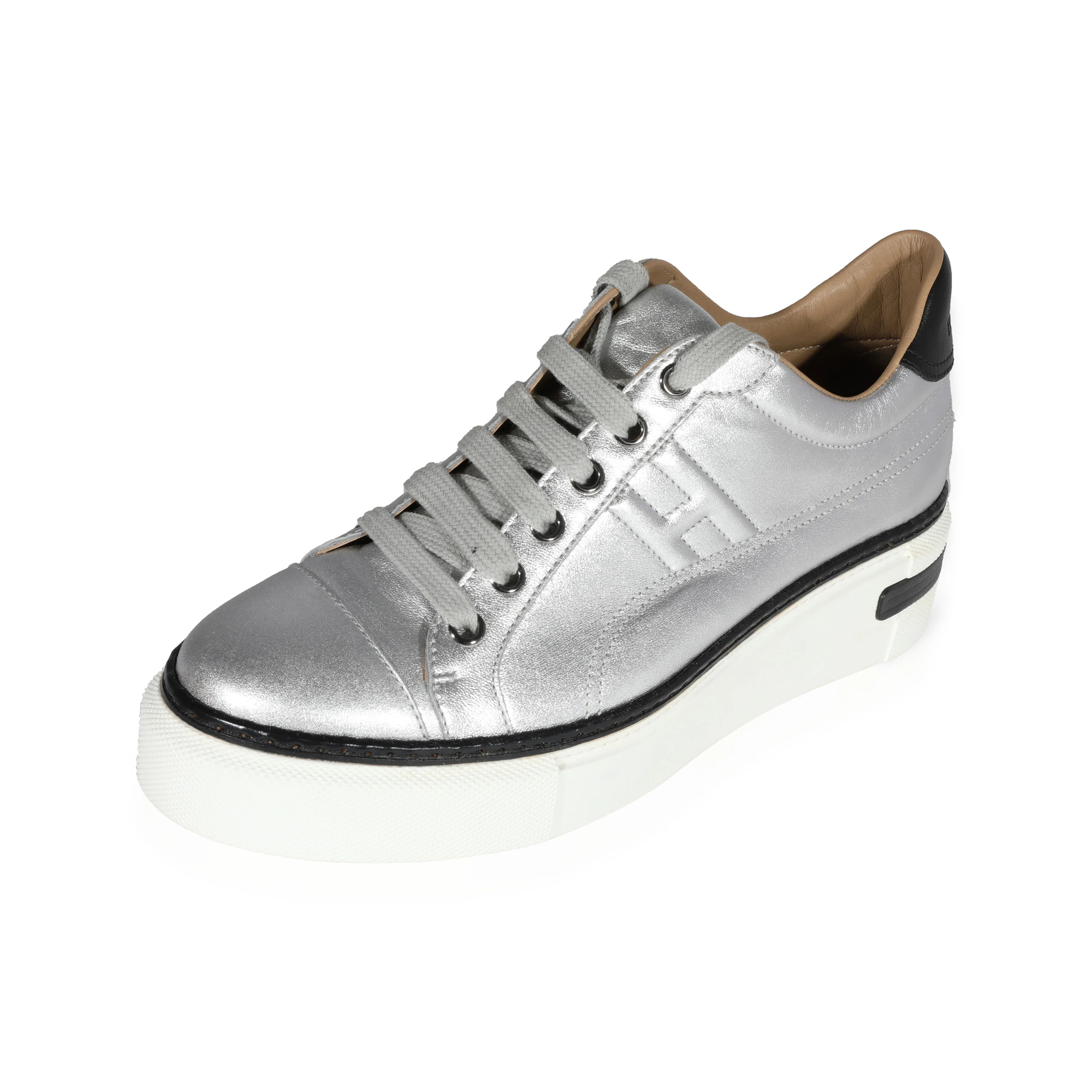 Hermès -  Hermes Voltage Sneaker Silver (38.5 EUR) - Image 2