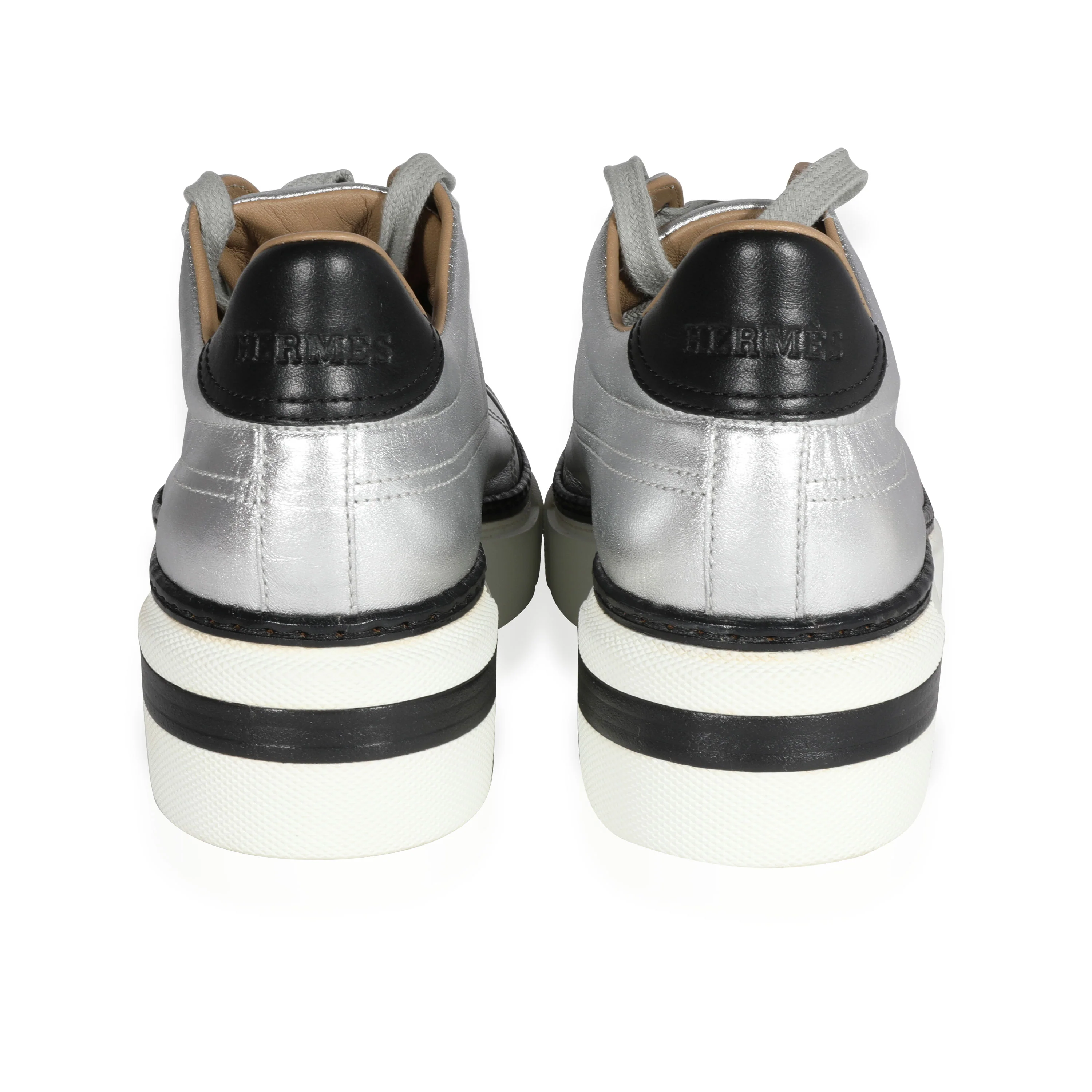 Hermès -  Hermes Voltage Sneaker Silver (38.5 EUR) - Image 4