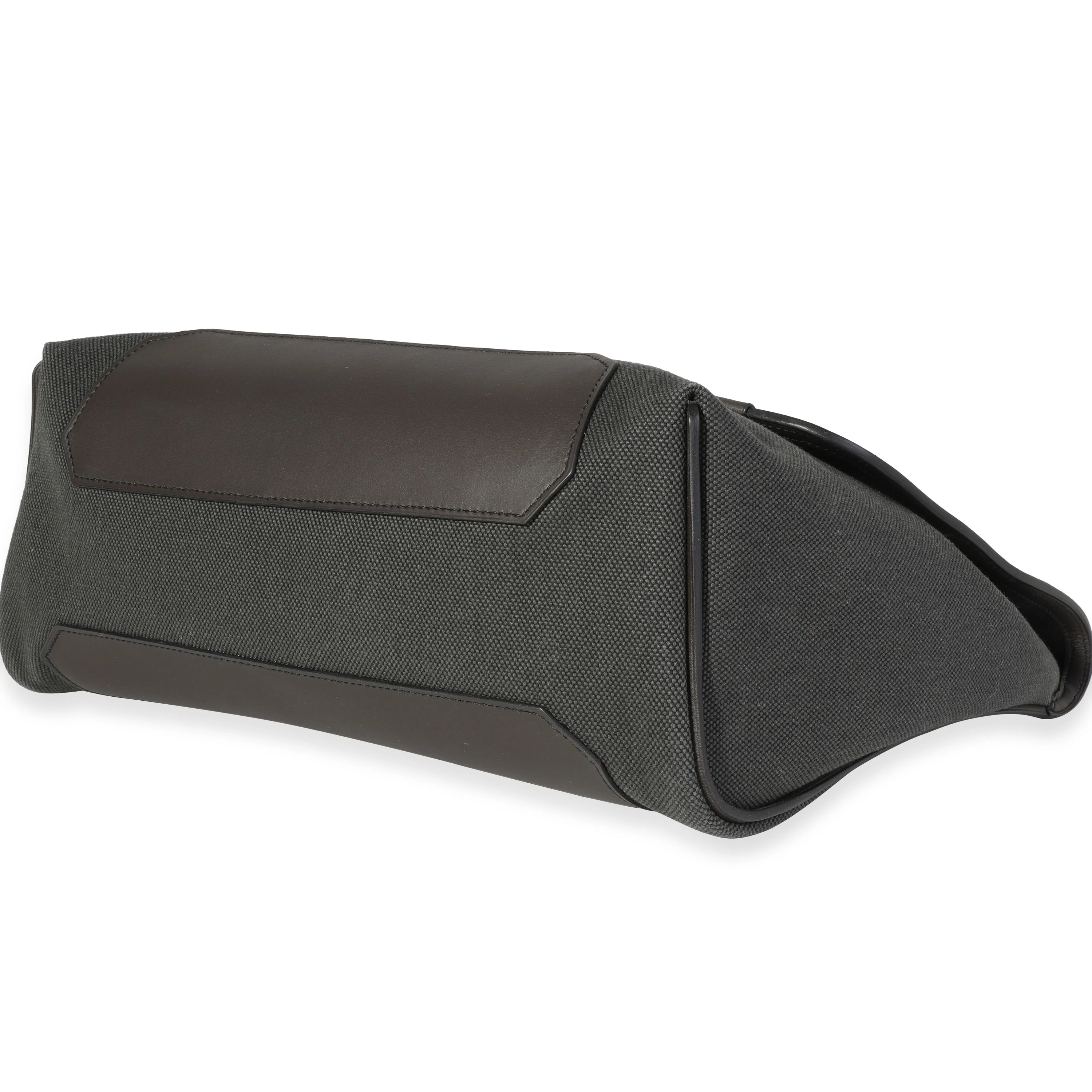 Hermès Vert Fonce Officier & Ébène Sombrero Leather Aller-Retour Messenger Bag - Image 6