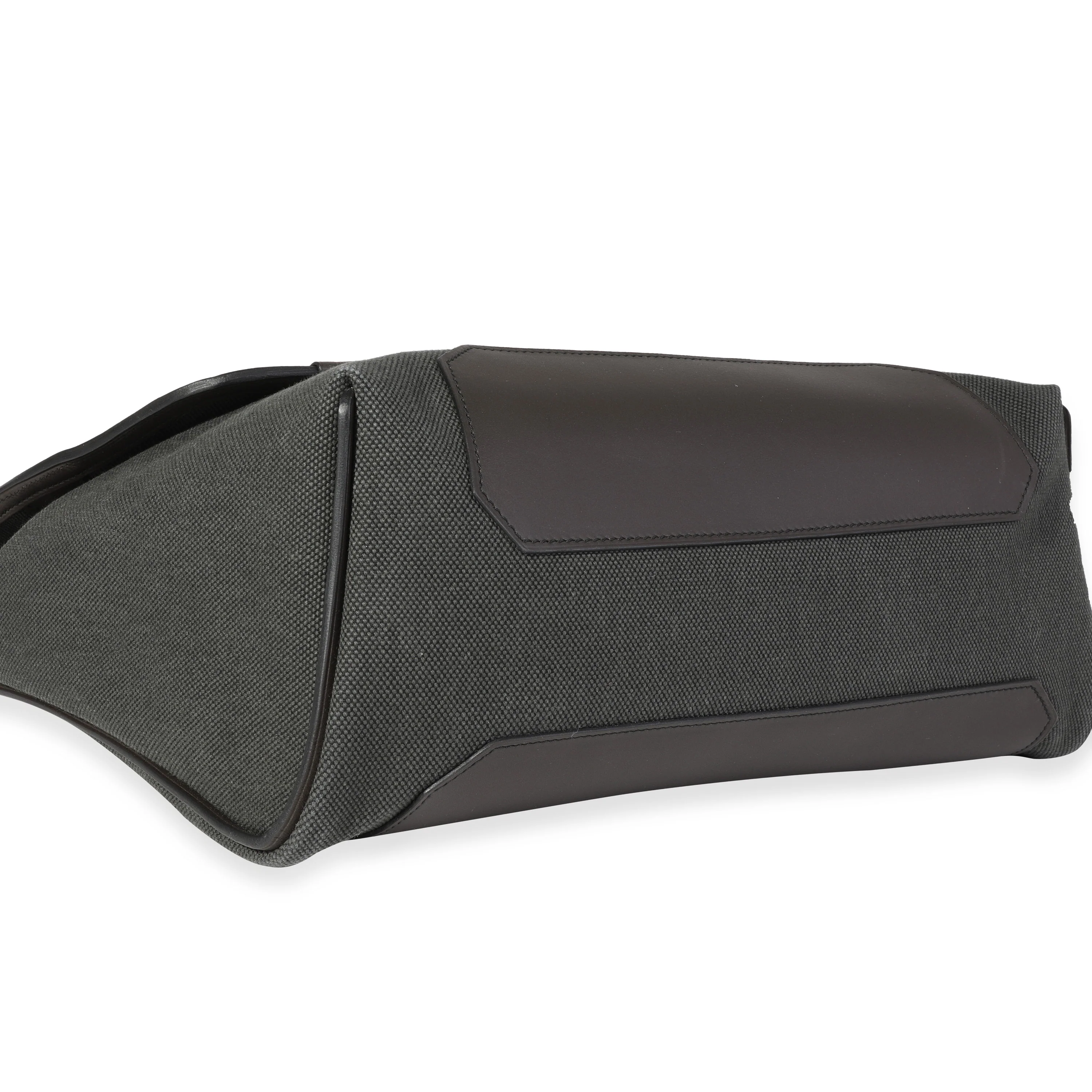 Hermès Vert Fonce Officier & Ébène Sombrero Leather Aller-Retour Messenger Bag - Image 7
