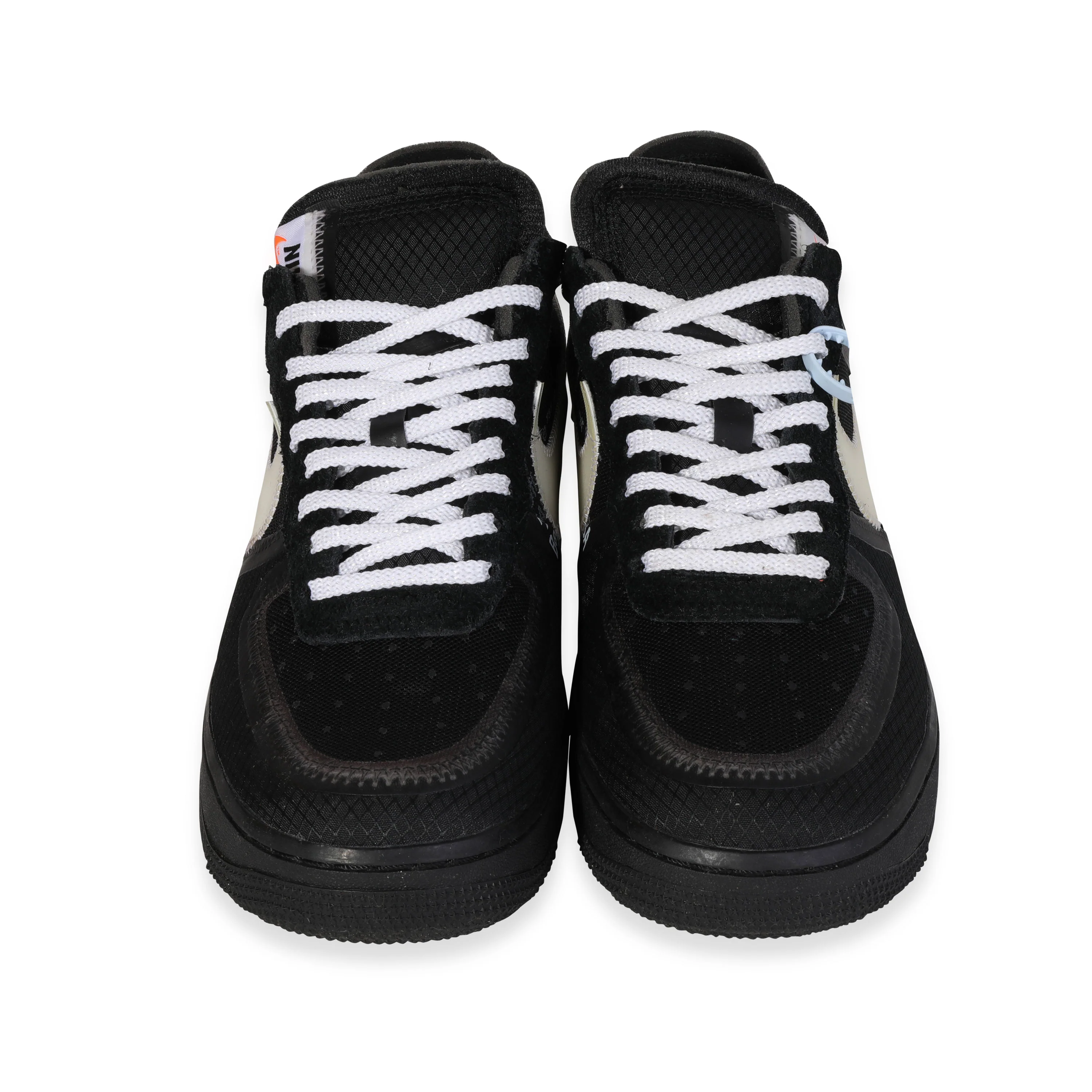 Nike - Off-White x Air Force 1 Low Black (7.5 US) - Image 3