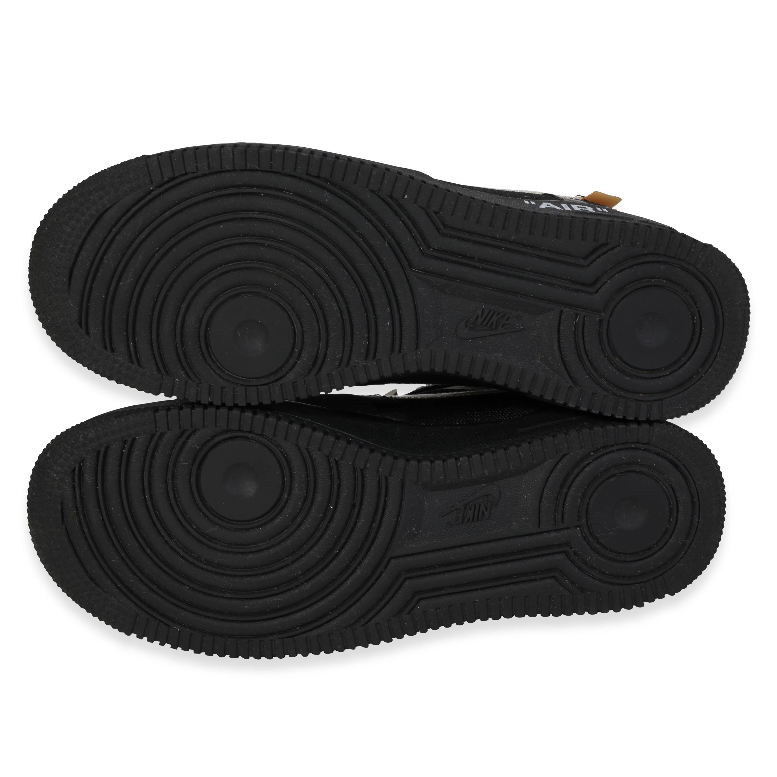 Nike - Off-White x Air Force 1 Low Black (7.5 US) - Image 5