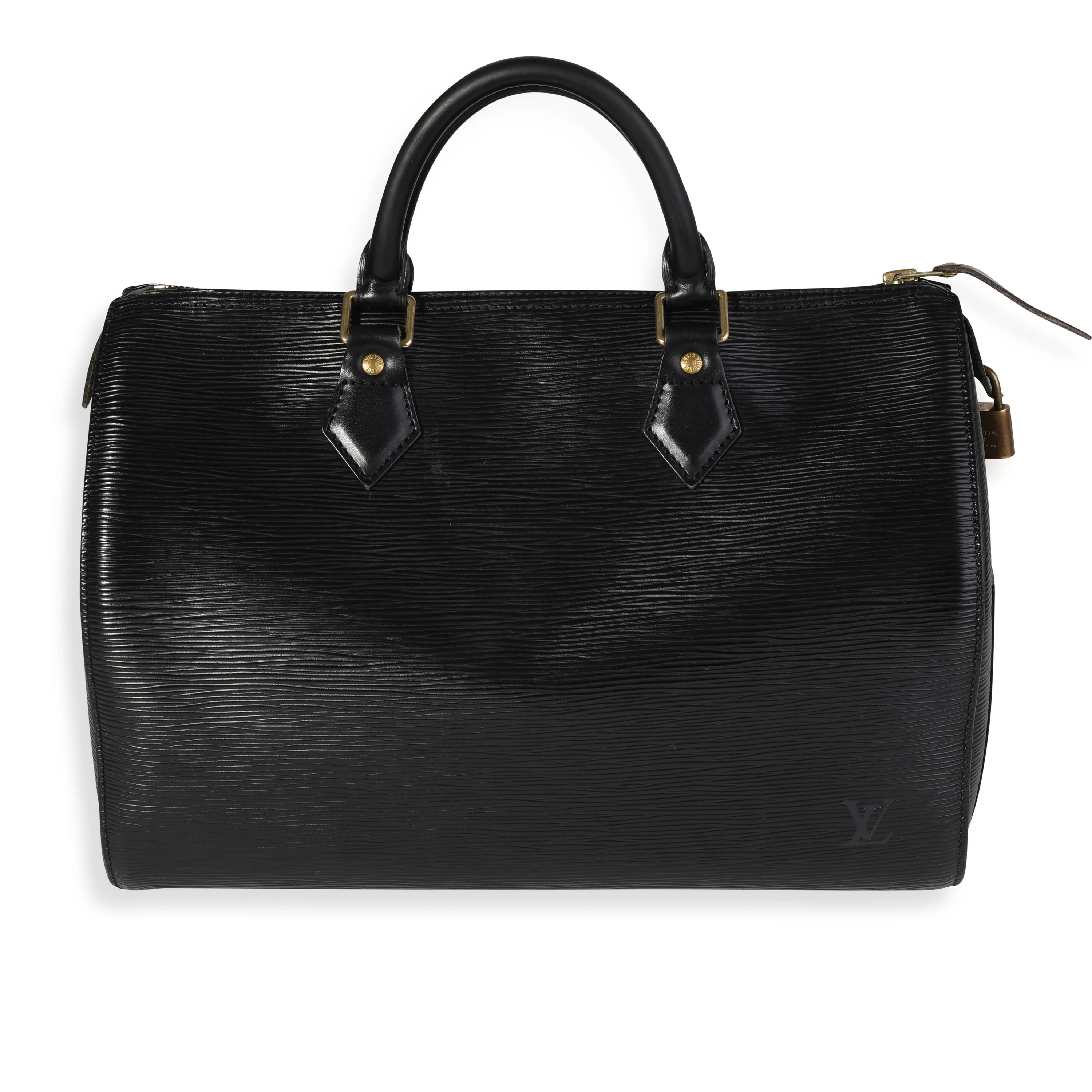 Louis Vuitton Black Epi Leather Speedy 30