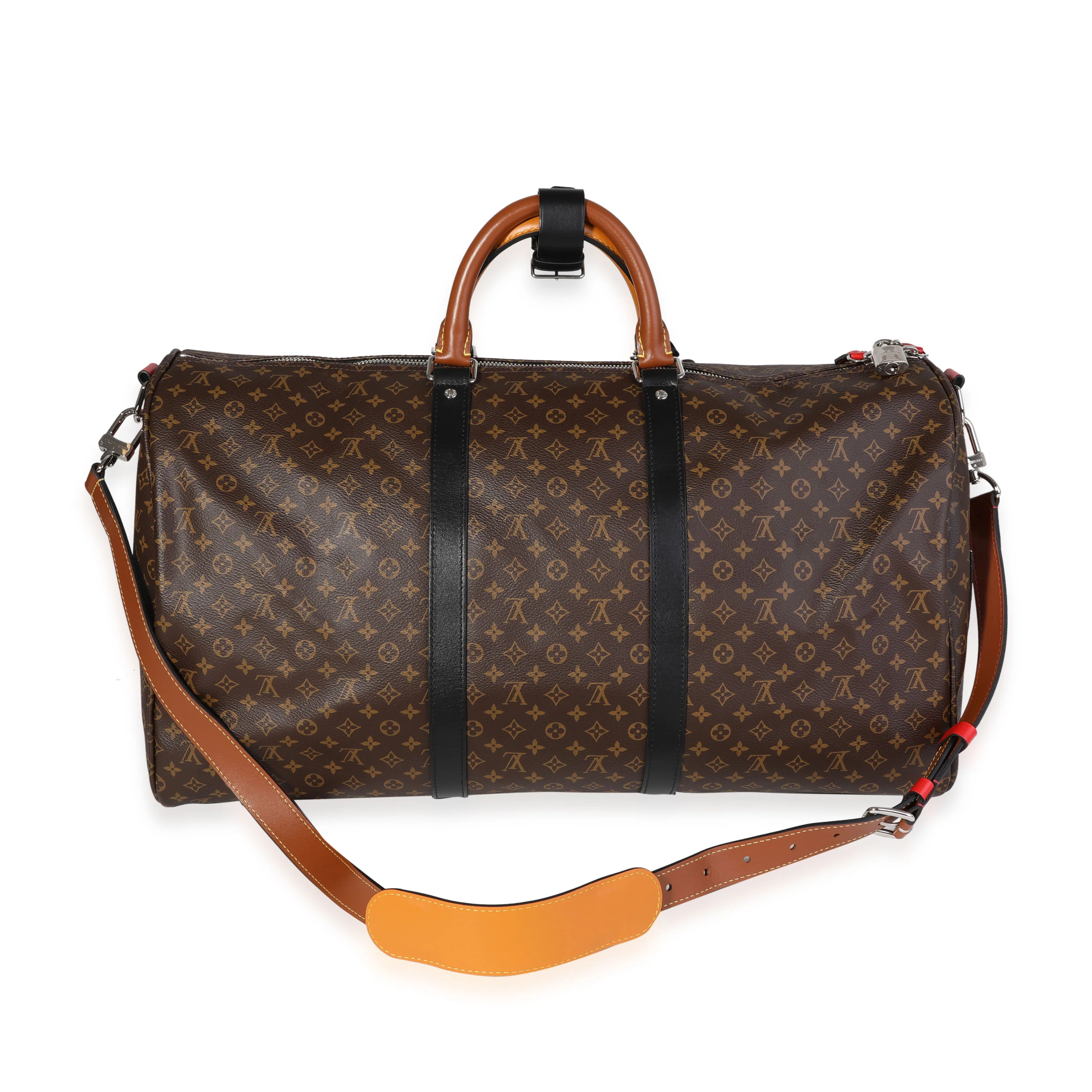 Louis Vuitton Monogram Patchwork Keepall Bandoulière 50 - Image 3