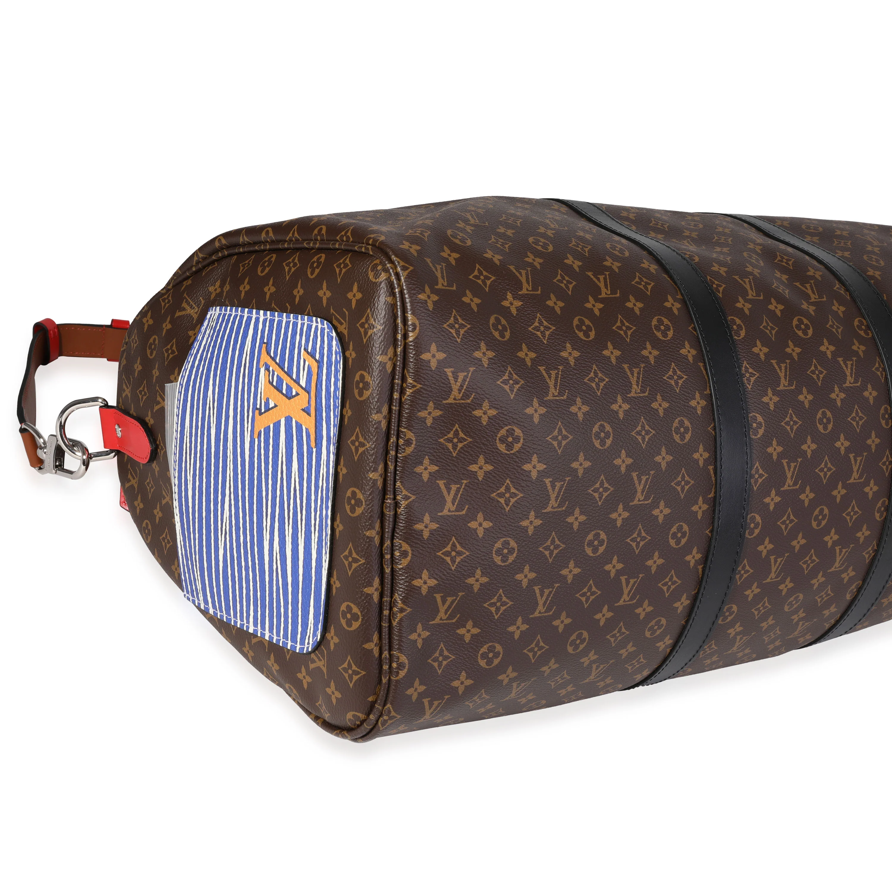 Louis Vuitton Monogram Patchwork Keepall Bandoulière 50 - Image 7