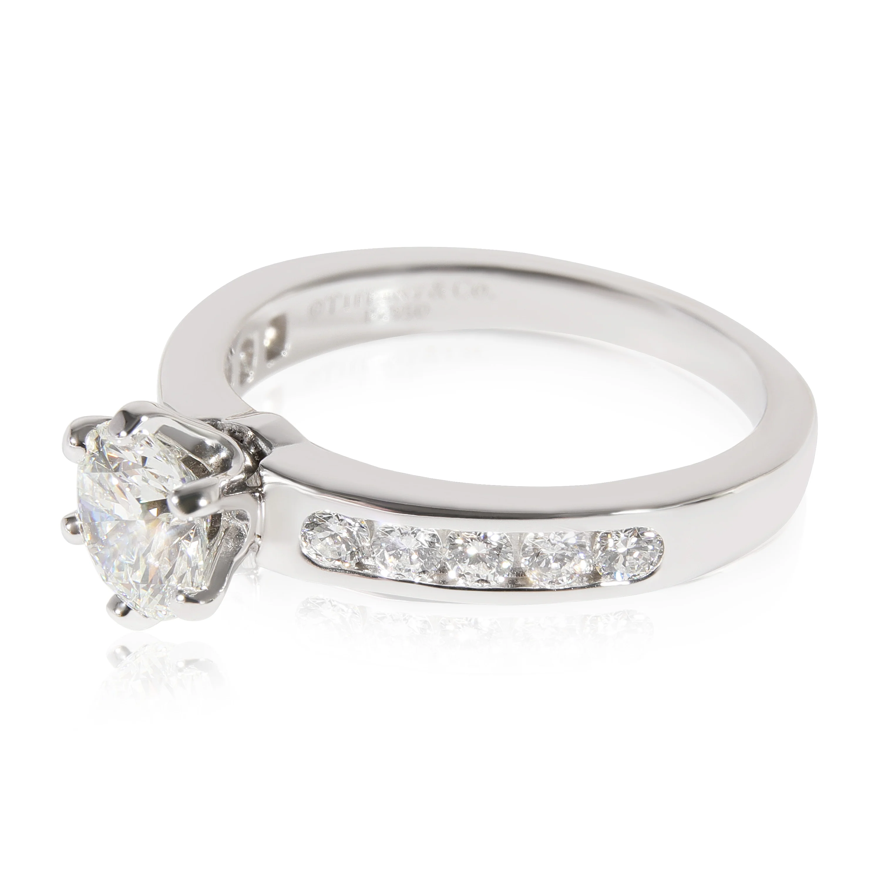 Tiffany & Co. Diamond Engagement Ring in Platinum 0.81 CTW - Image 2