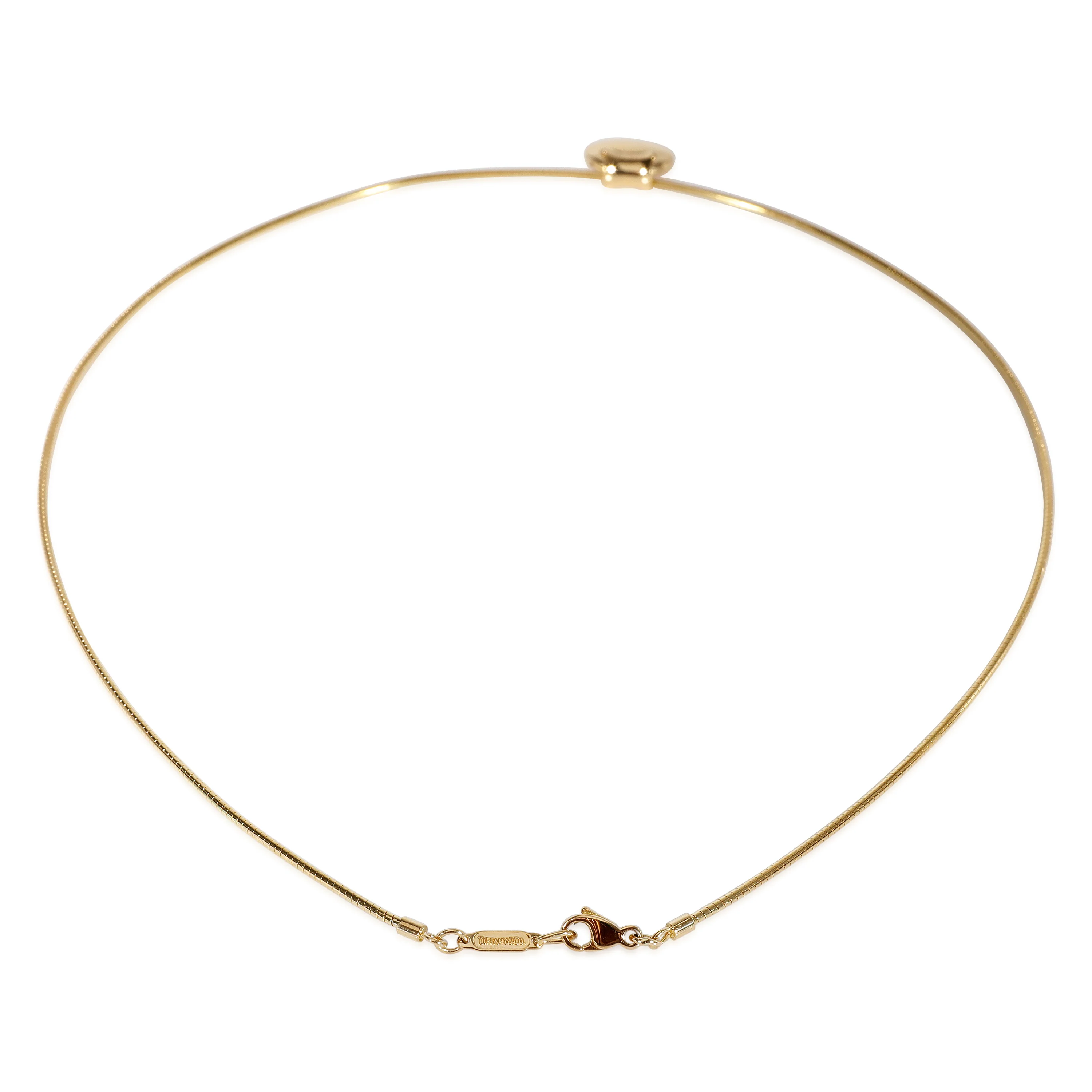 Tiffany & Co. Concave Disc Pendant in 18k Yellow Gold - Image 3