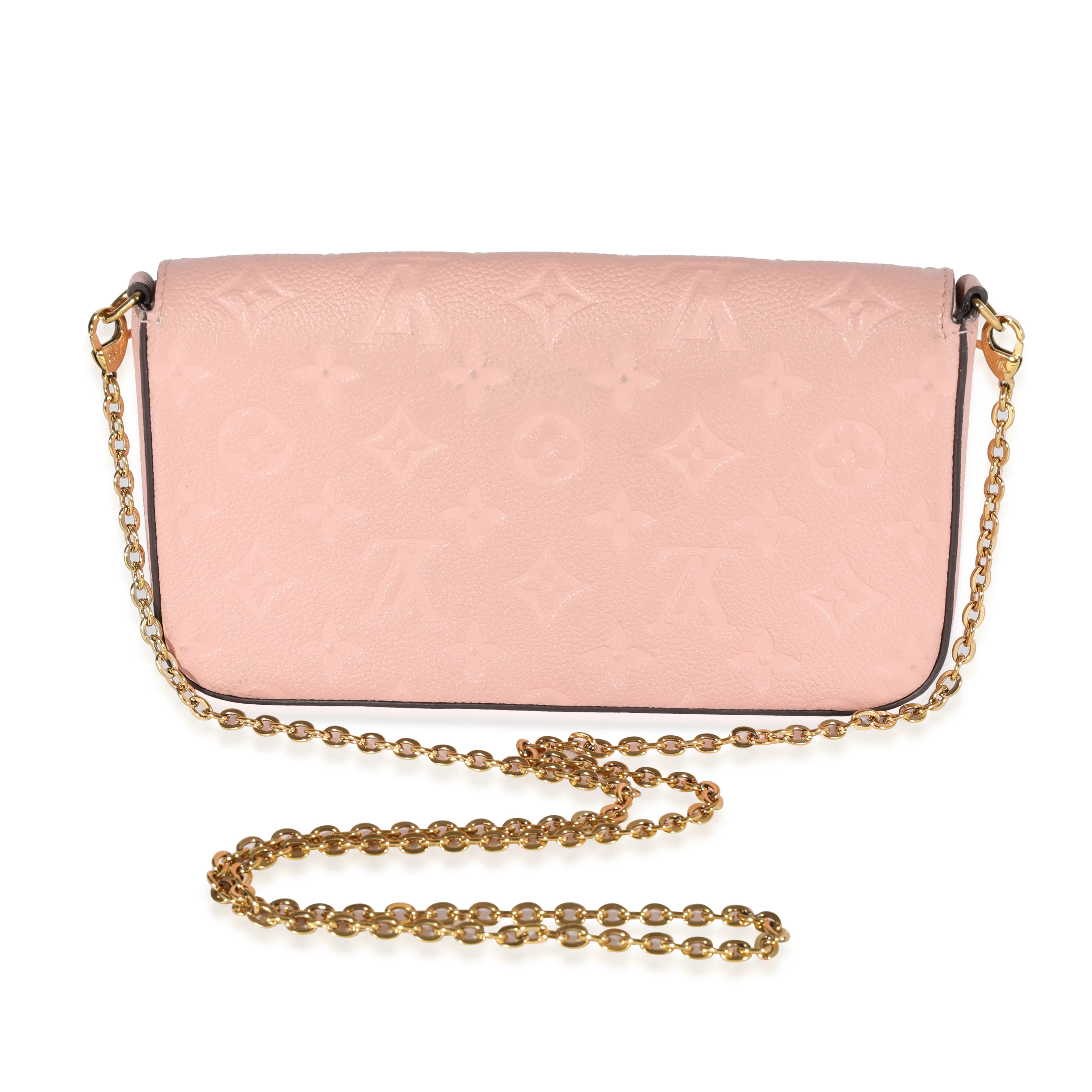 Louis Vuitton Rose Poudre Monogram Empreinte Félicie Pochette - Image 3