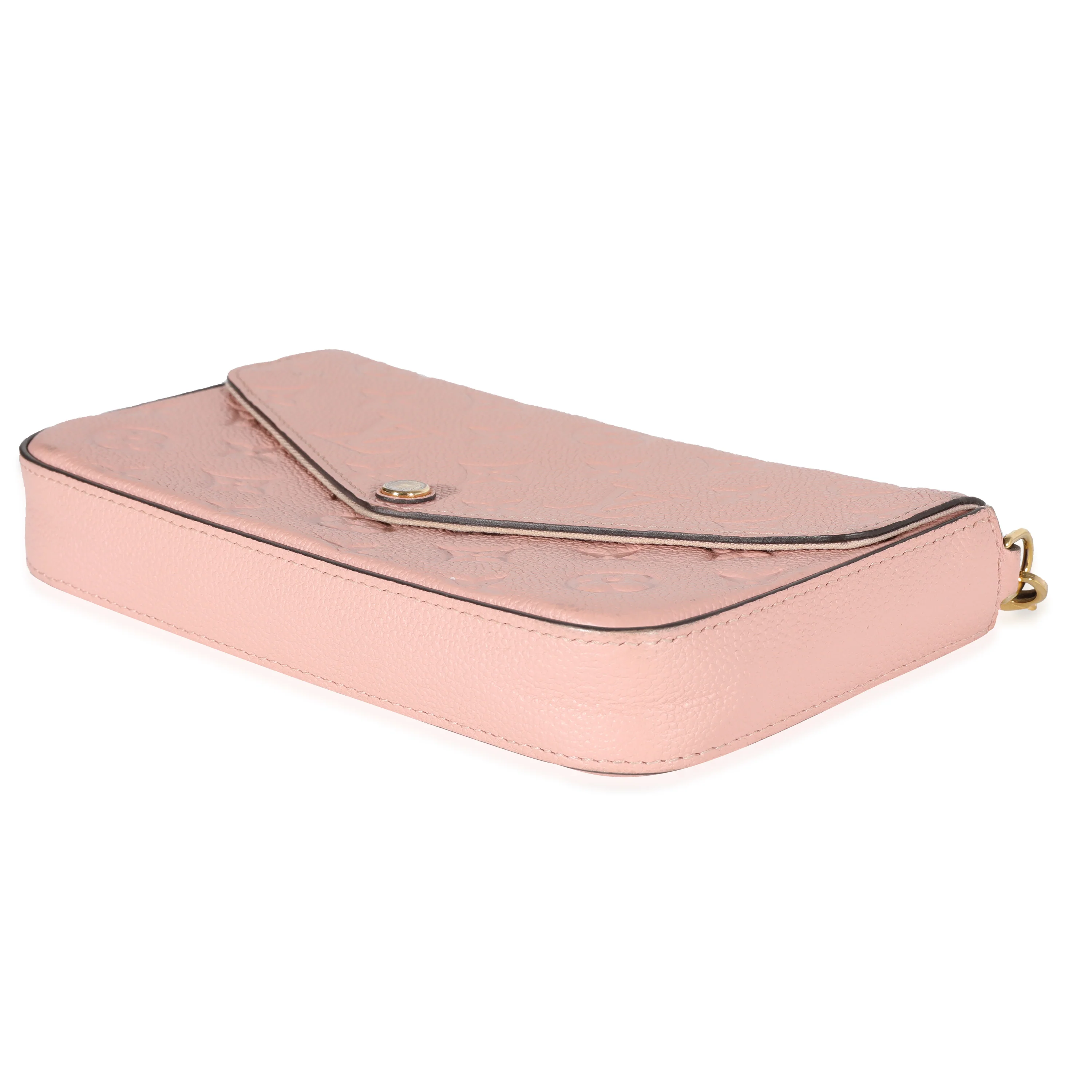 Louis Vuitton Rose Poudre Monogram Empreinte Félicie Pochette - Image 7