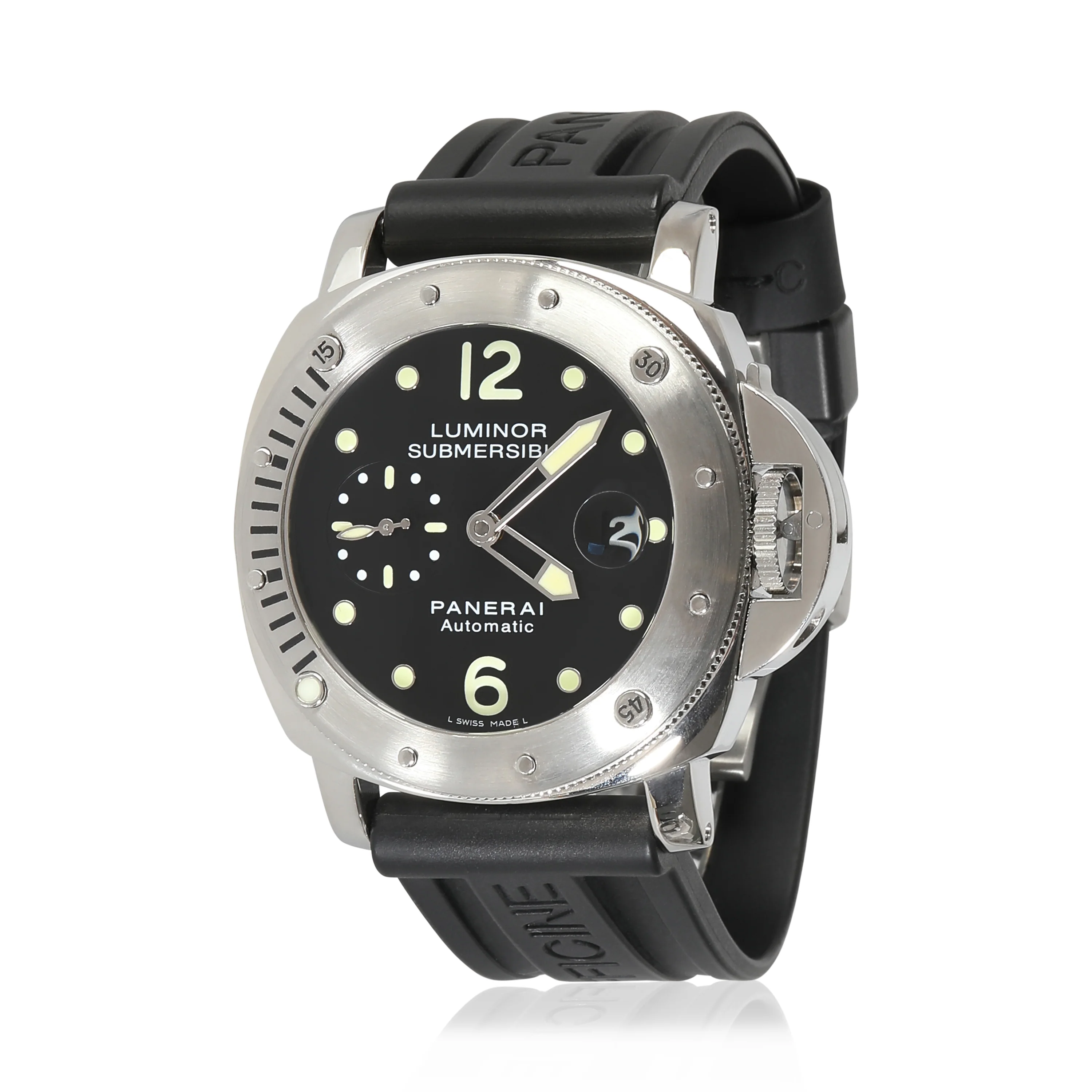 Luminor Submersible PAM00024 Mens Watch in Stainless Steel