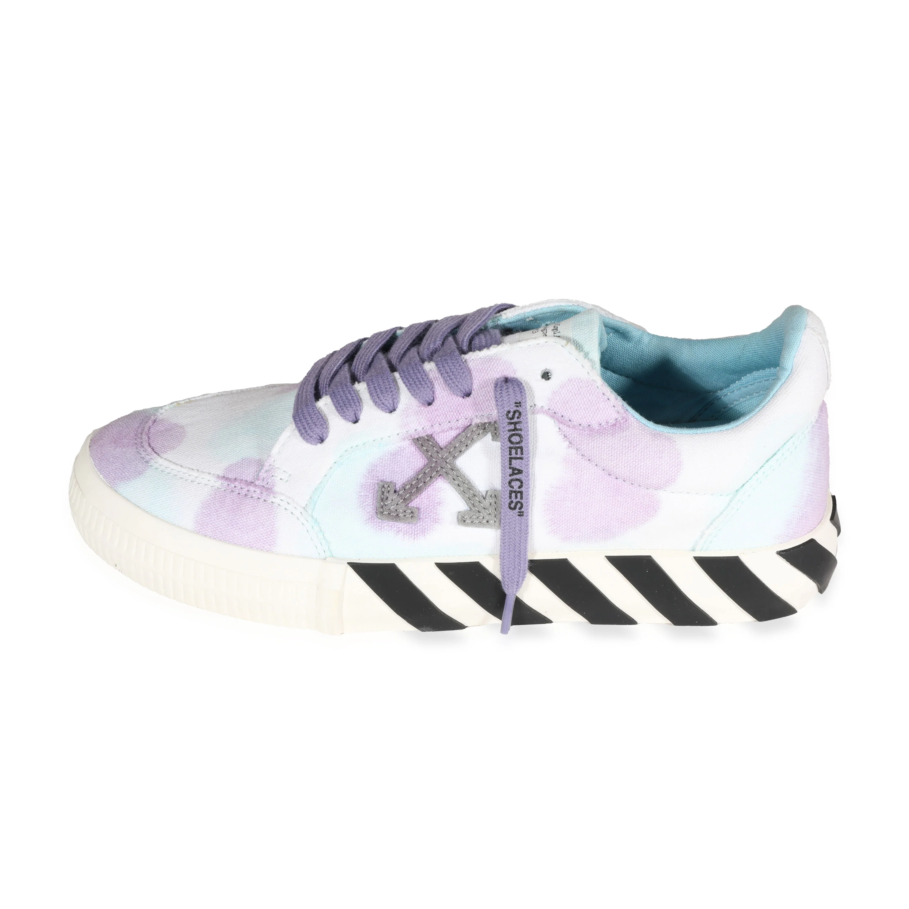 Off-White -  Off-White Vulc Low Tie-Dye - White Lilac (40 EUR)