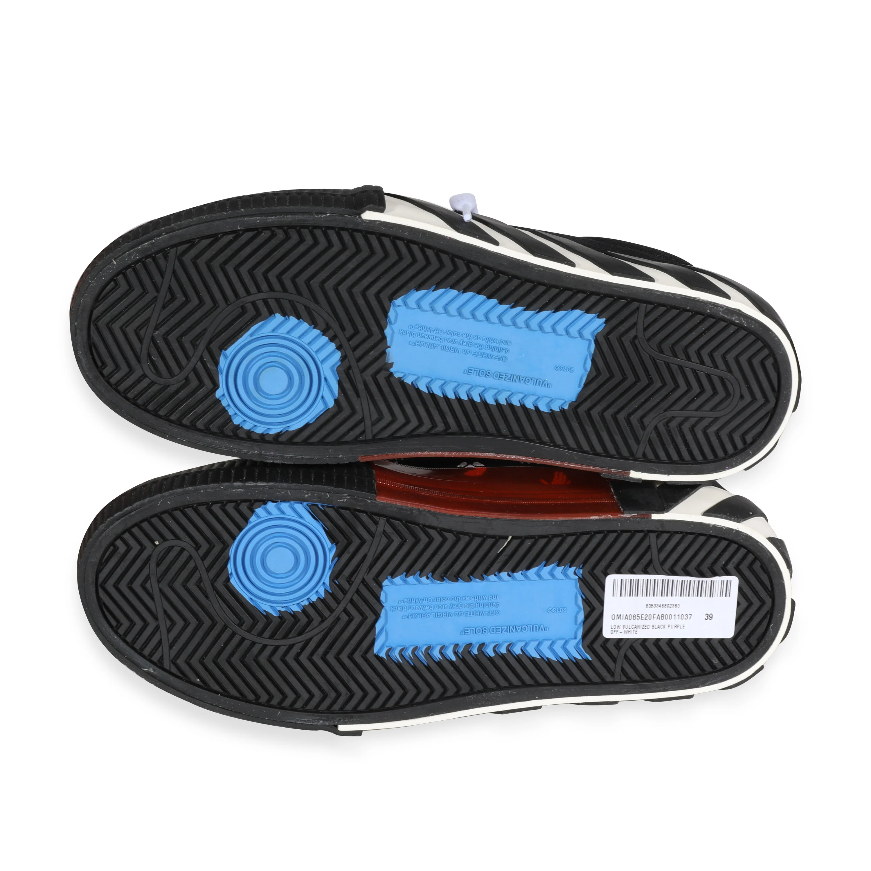 Off-White -  Off-White Vulc Low Black Purple (39 EUR) - Image 5
