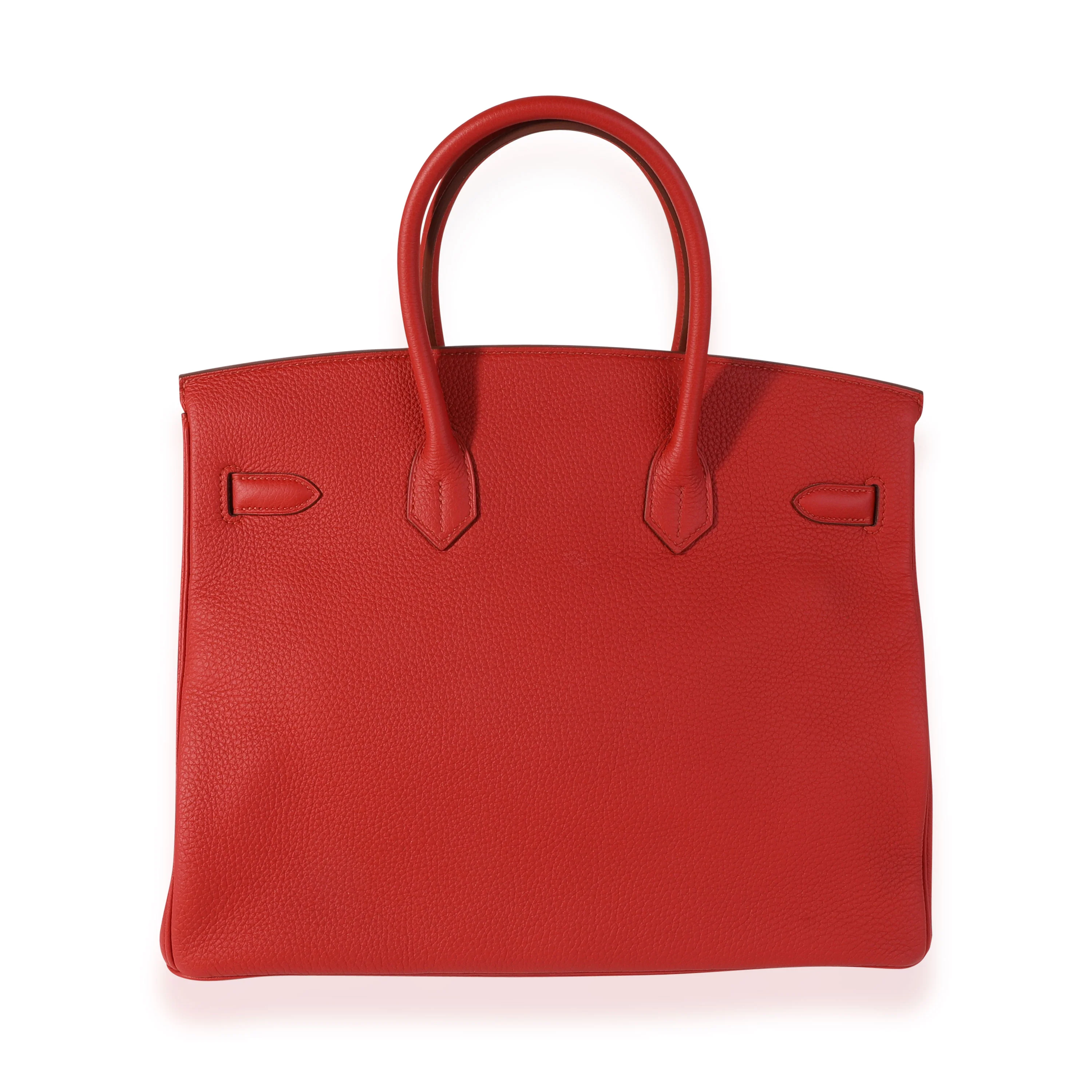 Hermès Geranium Togo Birkin 35 GHW - Image 3