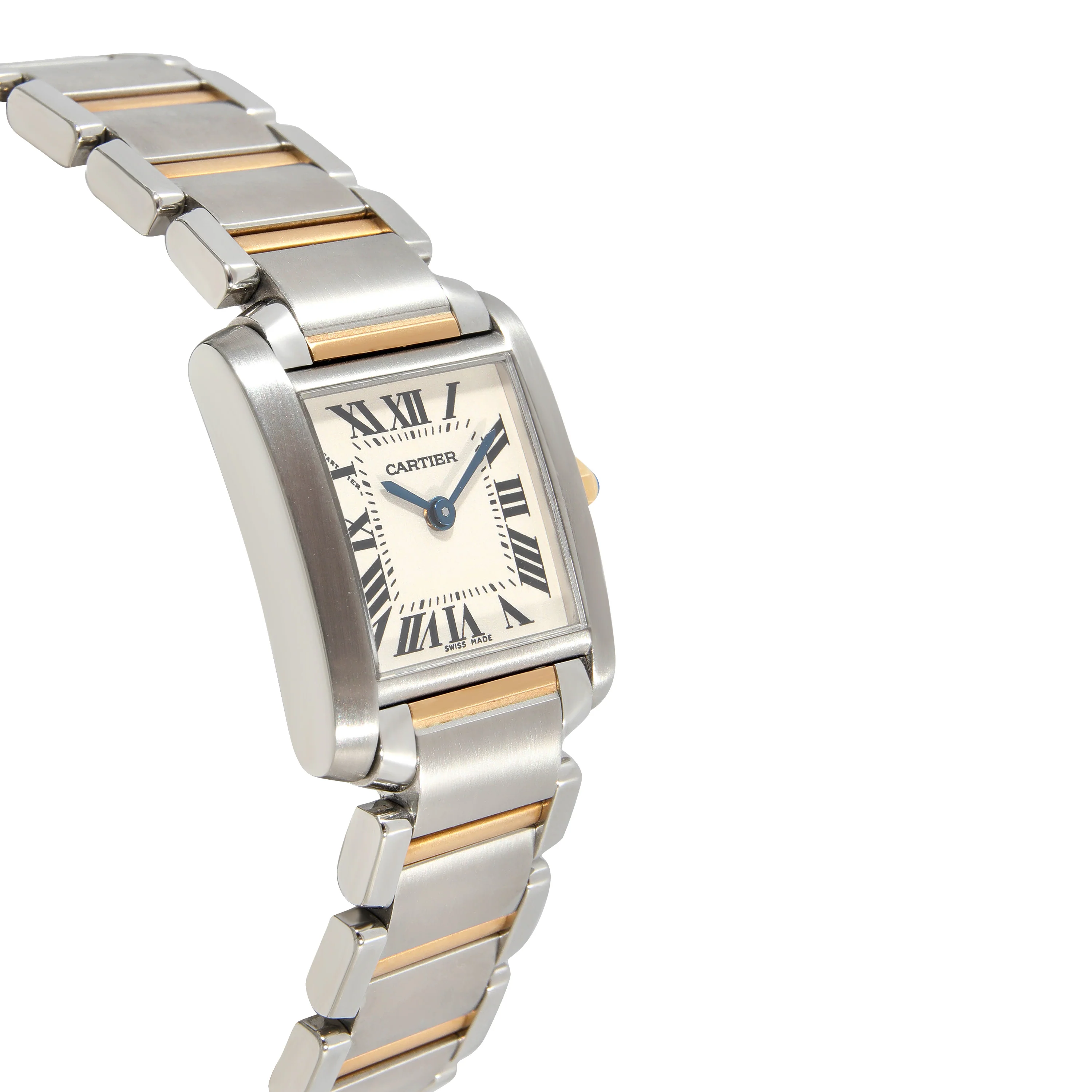 Cartier Tank Francaise W51007Q4 Womens Watch in 18kt Stainless Steel/Yellow Gol - Image 2