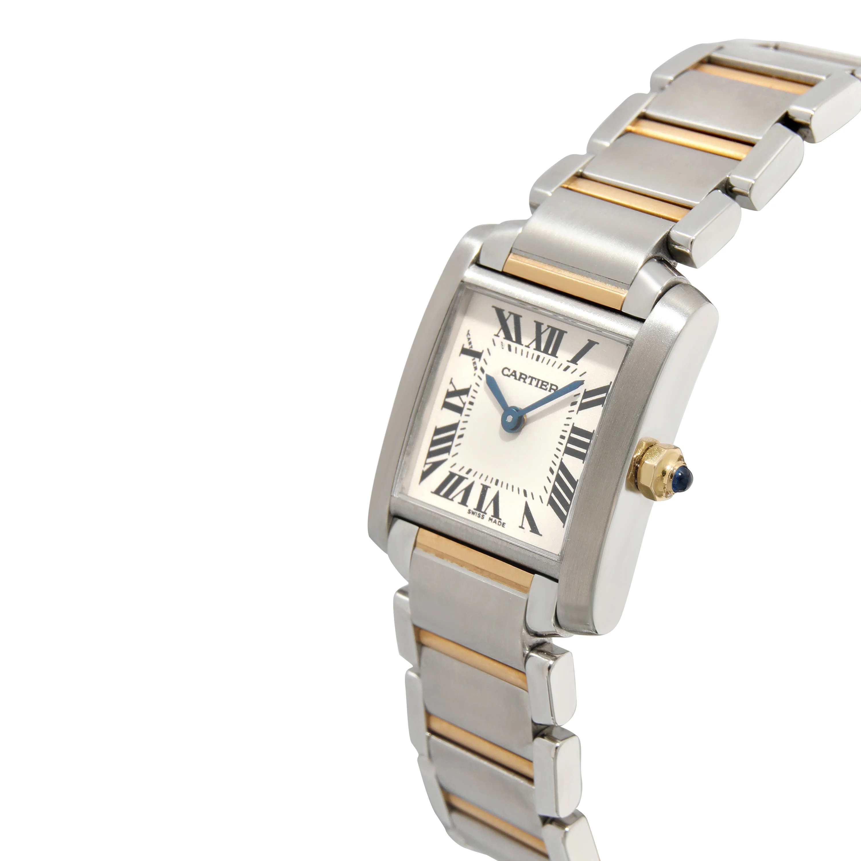 Cartier Tank Francaise W51007Q4 Womens Watch in 18kt Stainless Steel/Yellow Gol - Image 3