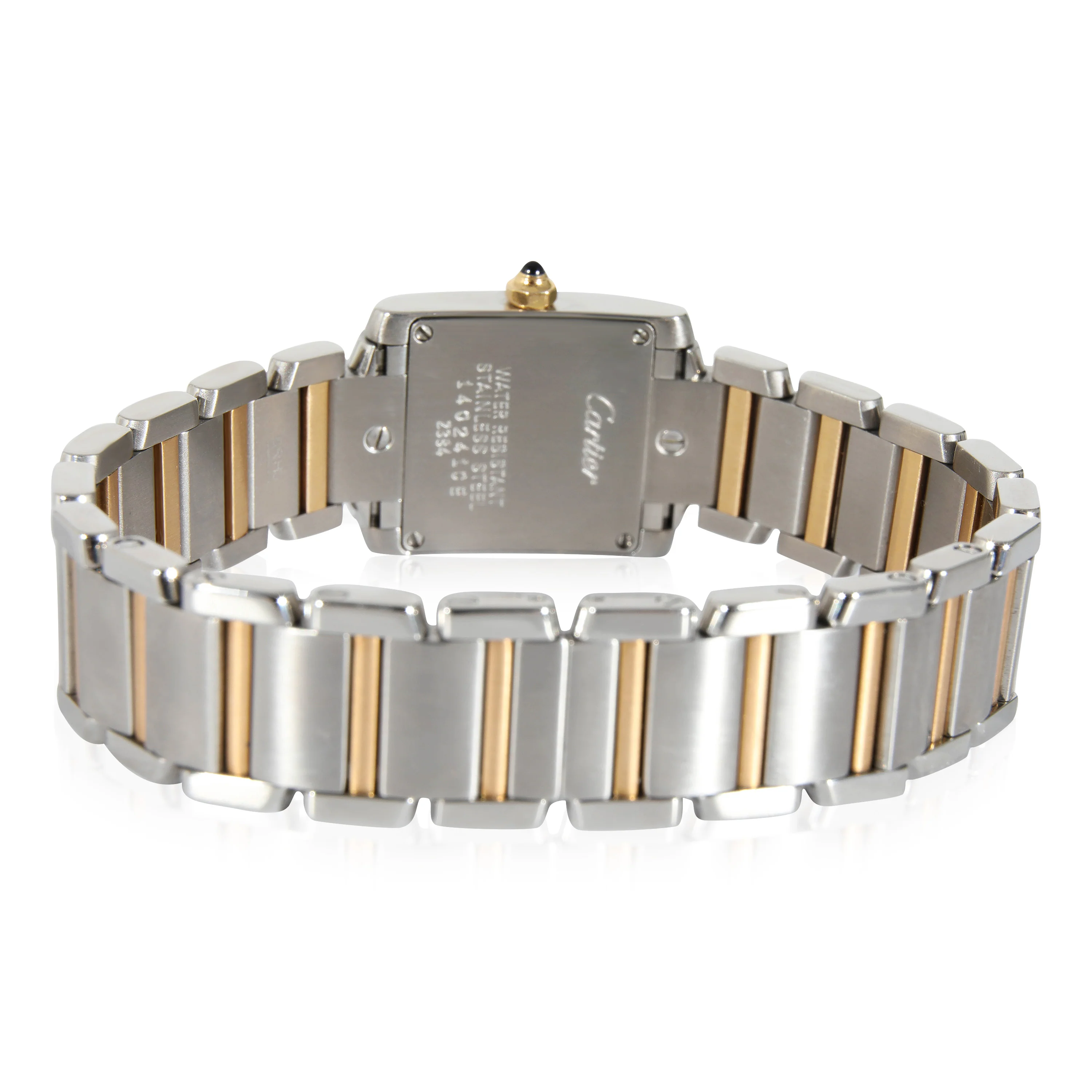 Cartier Tank Francaise W51007Q4 Womens Watch in 18kt Stainless Steel/Yellow Gol - Image 4