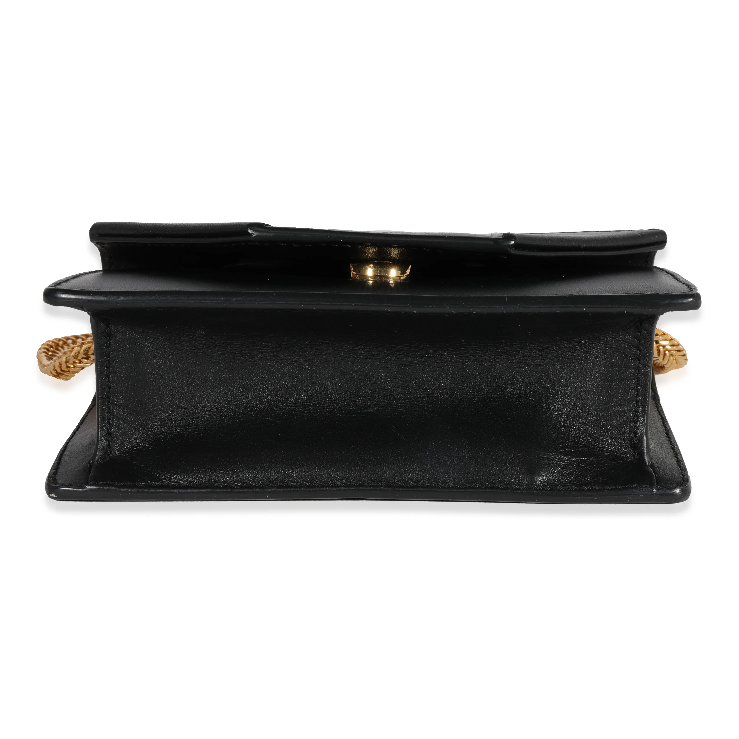 Black Smooth Leather Mini Betty - Image 5