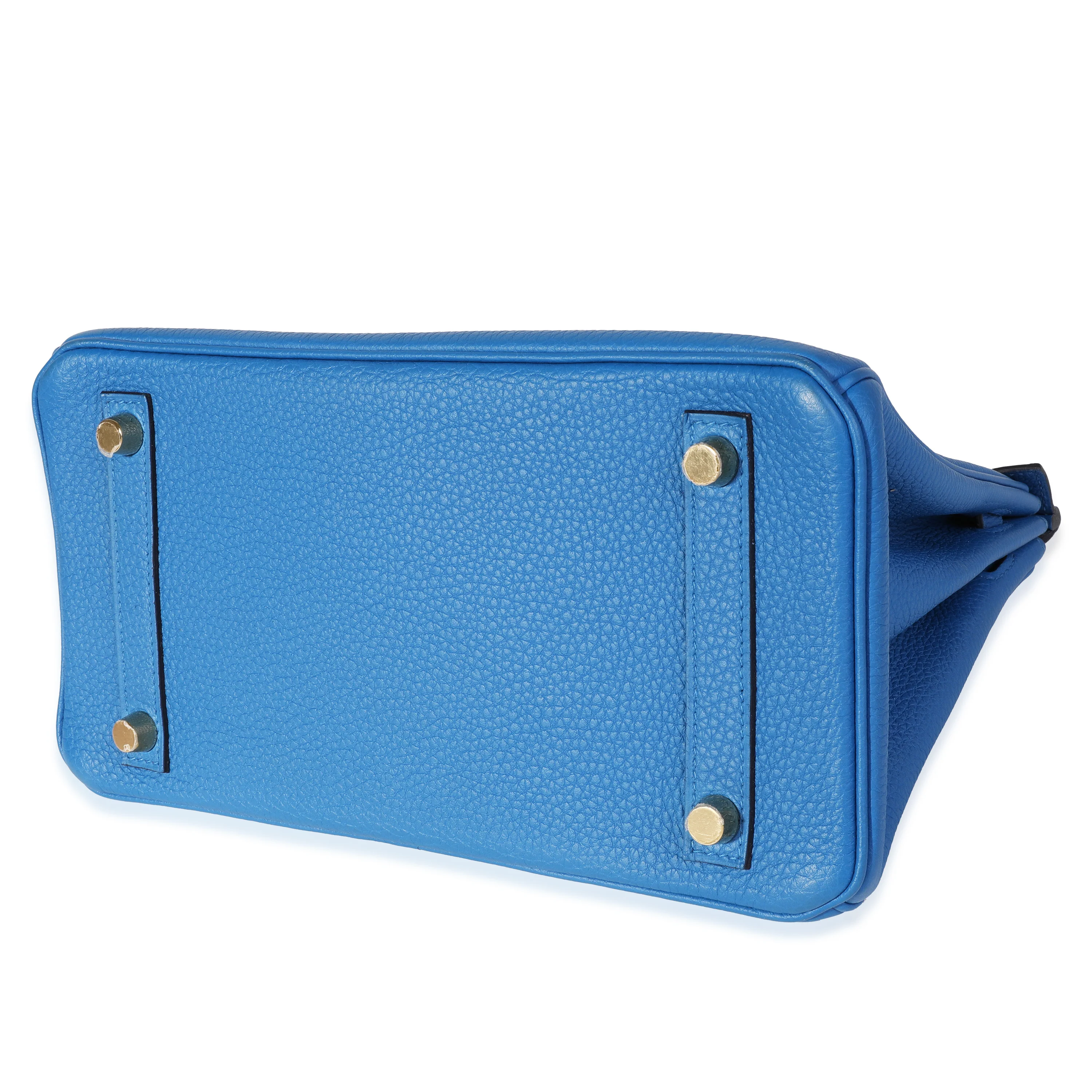 Bleu Hydra Clemence Birkin 25 GHW - Image 4
