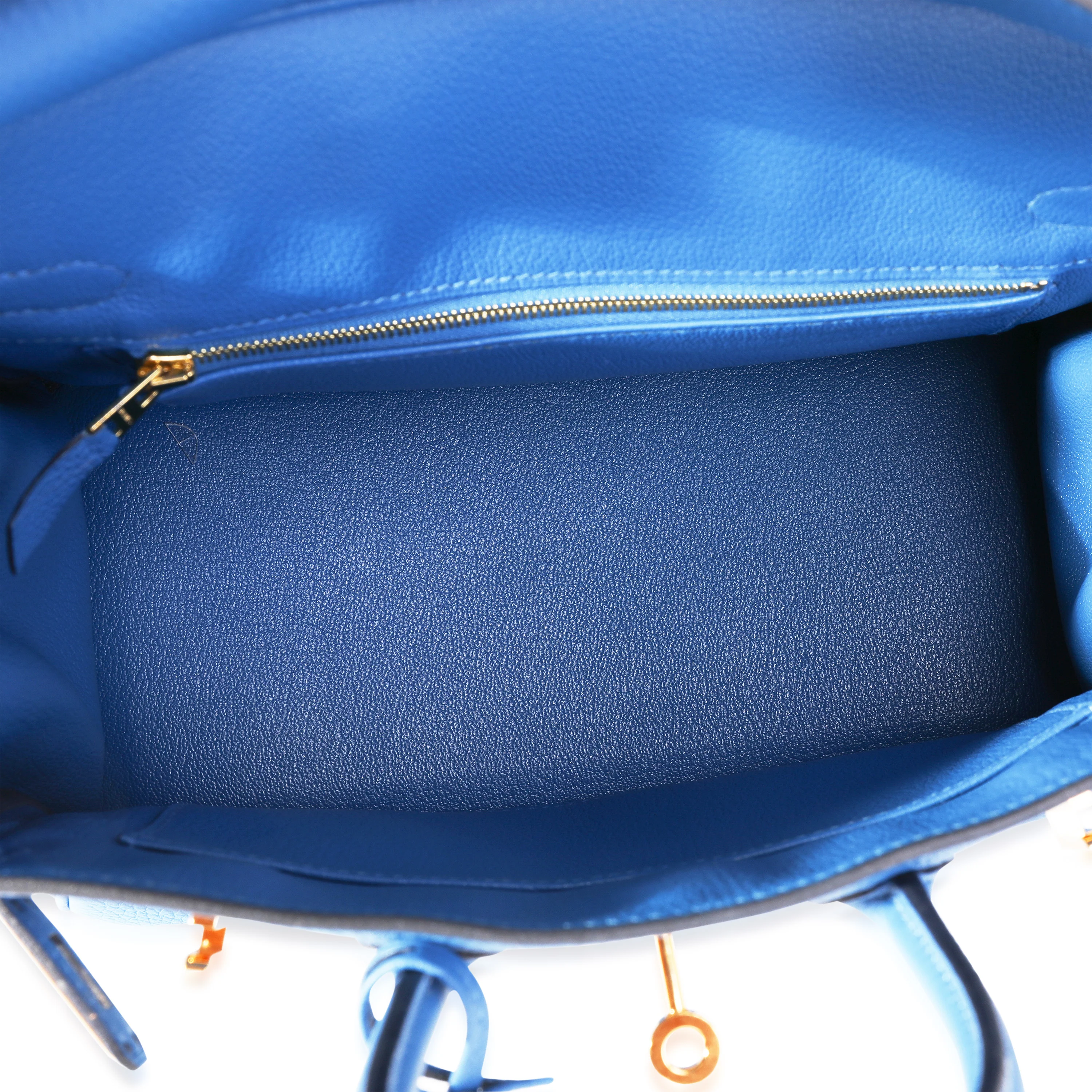 Bleu Hydra Clemence Birkin 25 GHW - Image 7