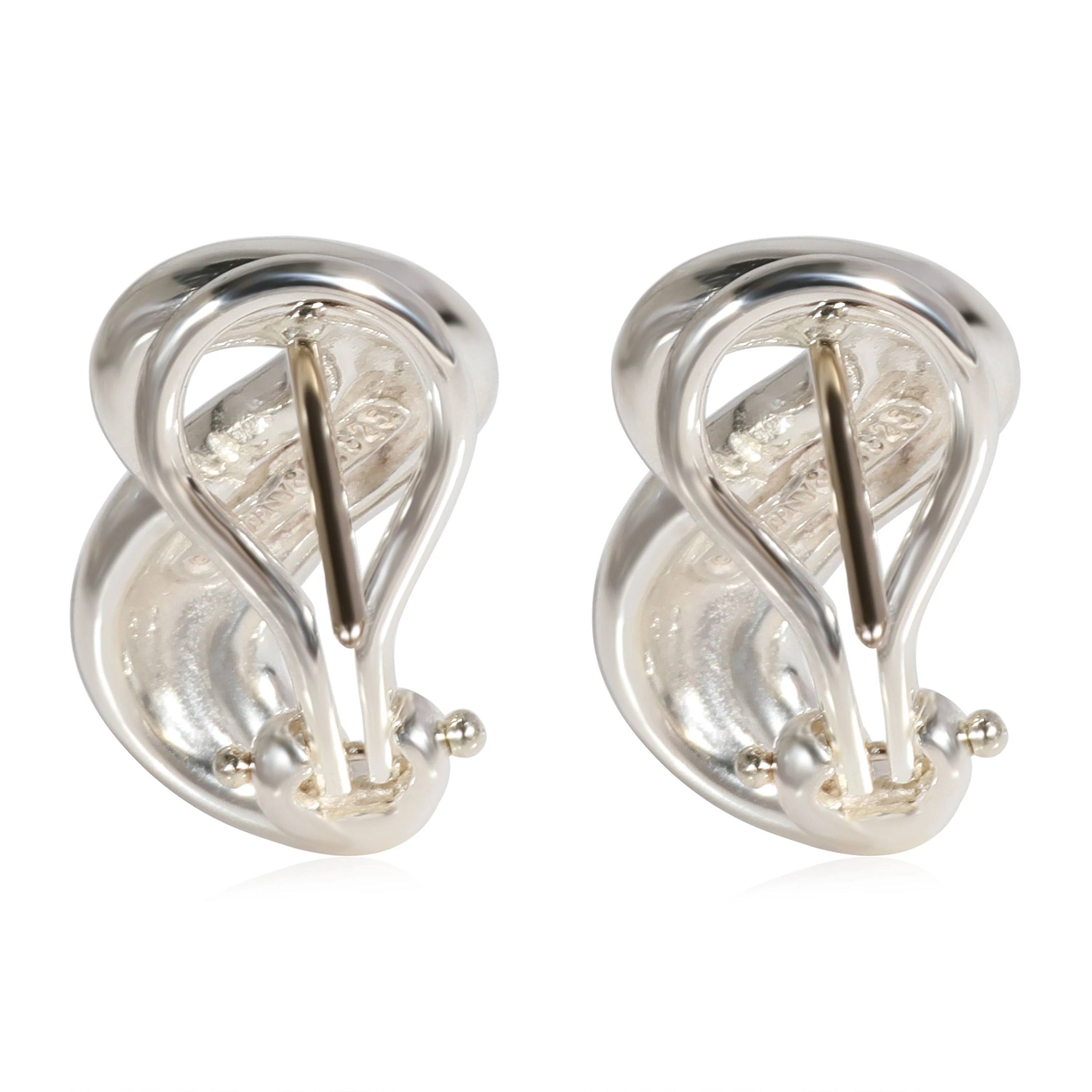 Tiffany & Co. Infinity Earrings in Sterling Silver - Image 3