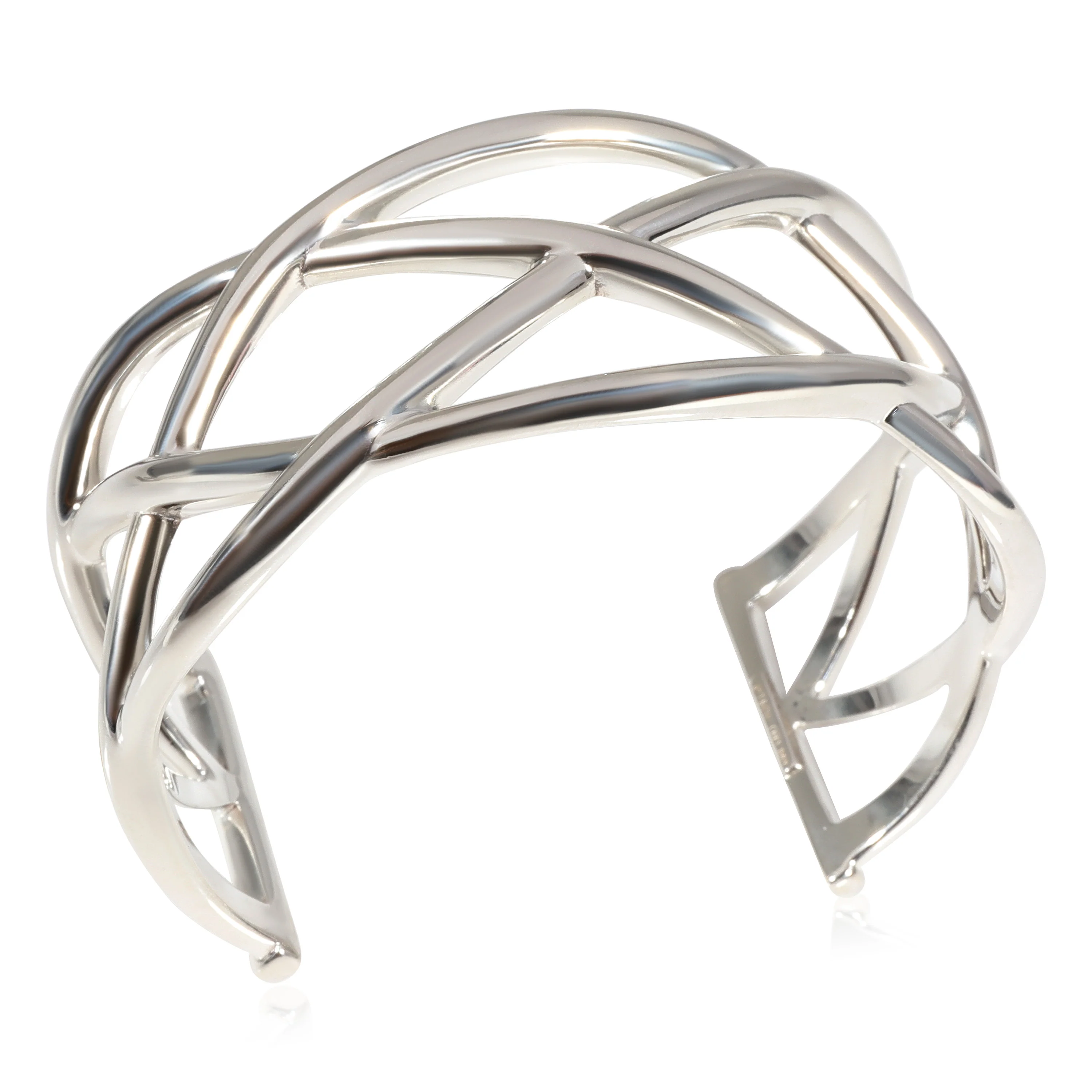 Tiffany & Co. Woven Celtic Knots Cuff Bracelet in Sterling Silver - Image 4