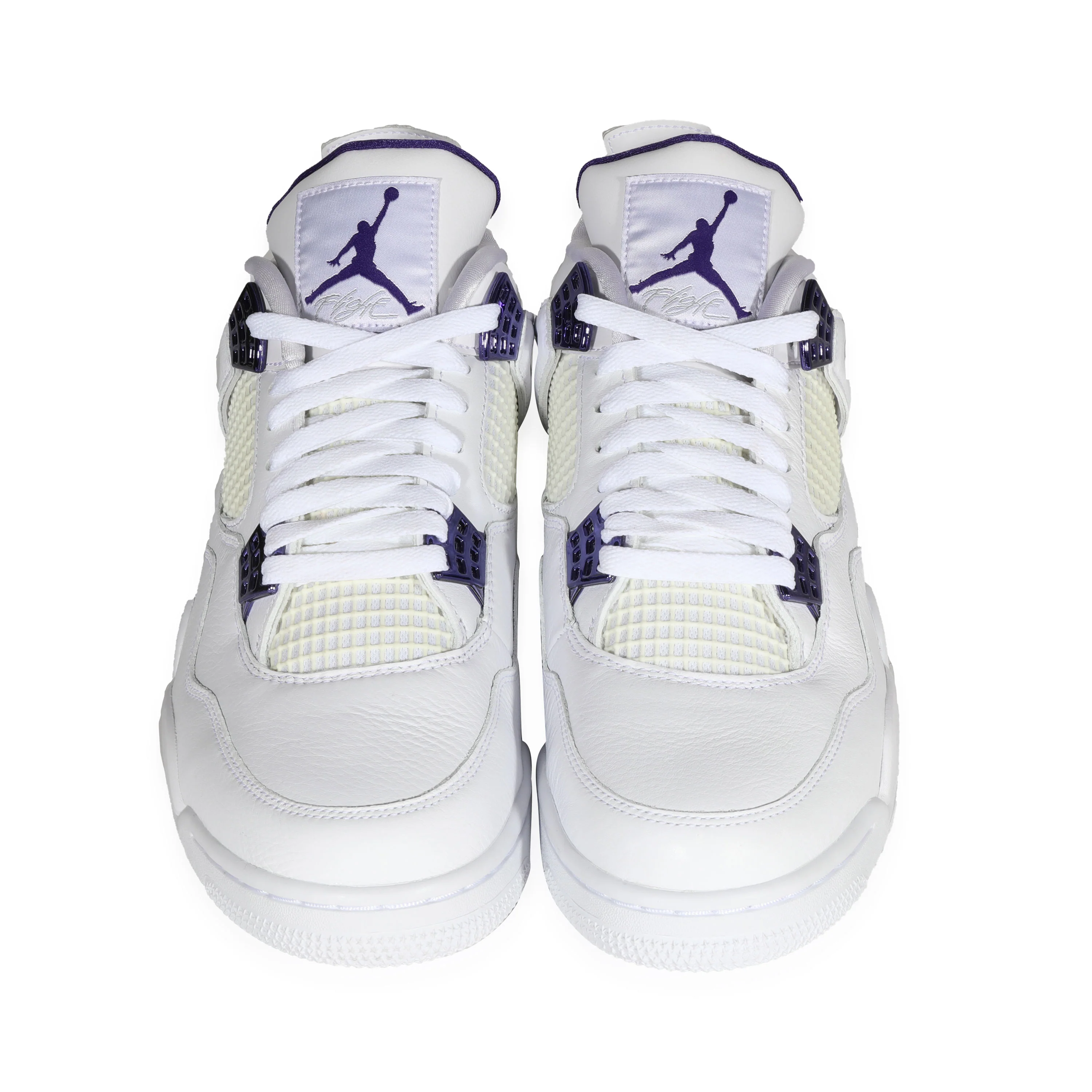 Air Jordan -  Air Jordan 4 Retro Purple Metallic (10.5 US) - Image 3