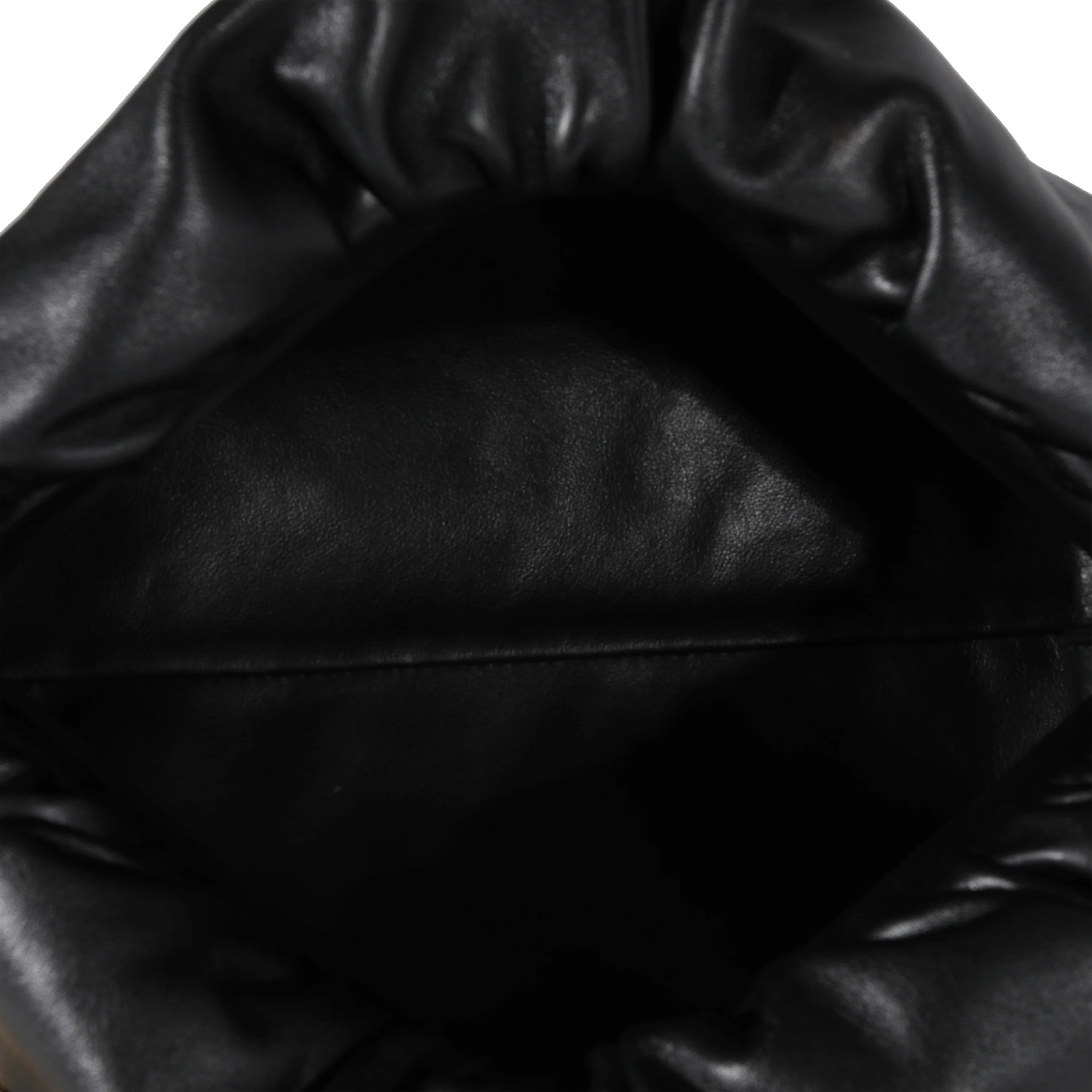 Black Calfskin Chain Pouch - Image 7
