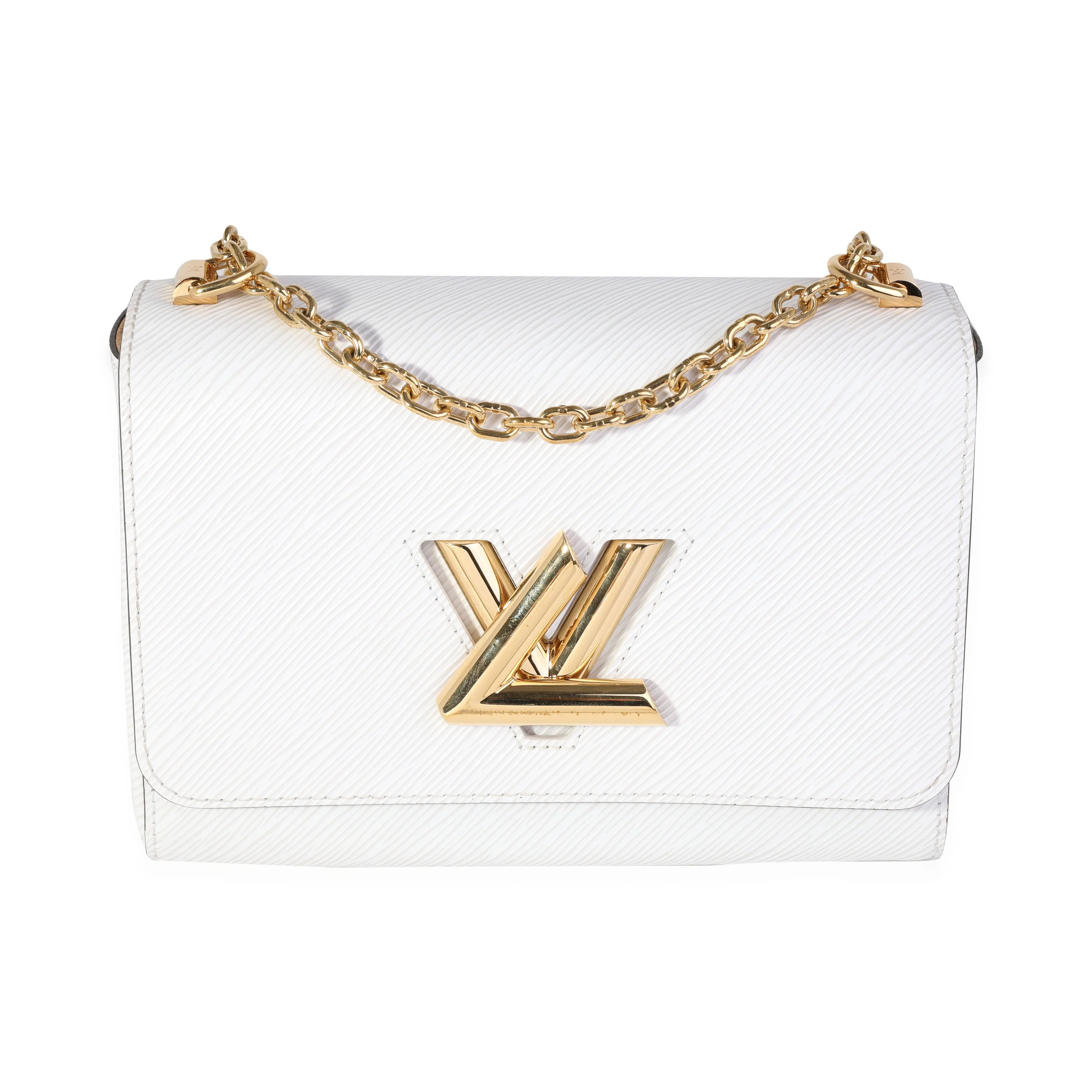 Louis Vuitton Blanc Epi Leather Twist MM