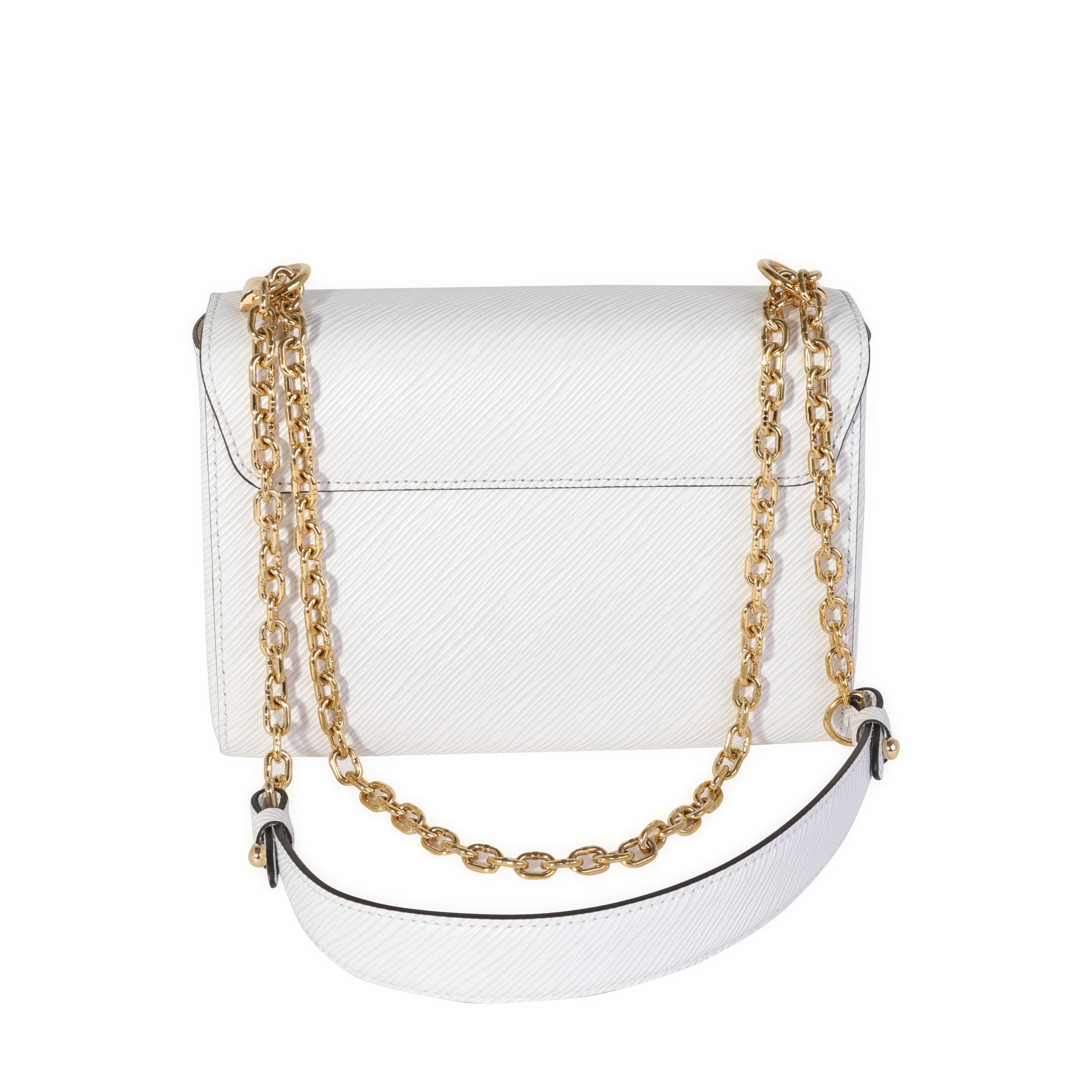Louis Vuitton Blanc Epi Leather Twist MM - Image 3