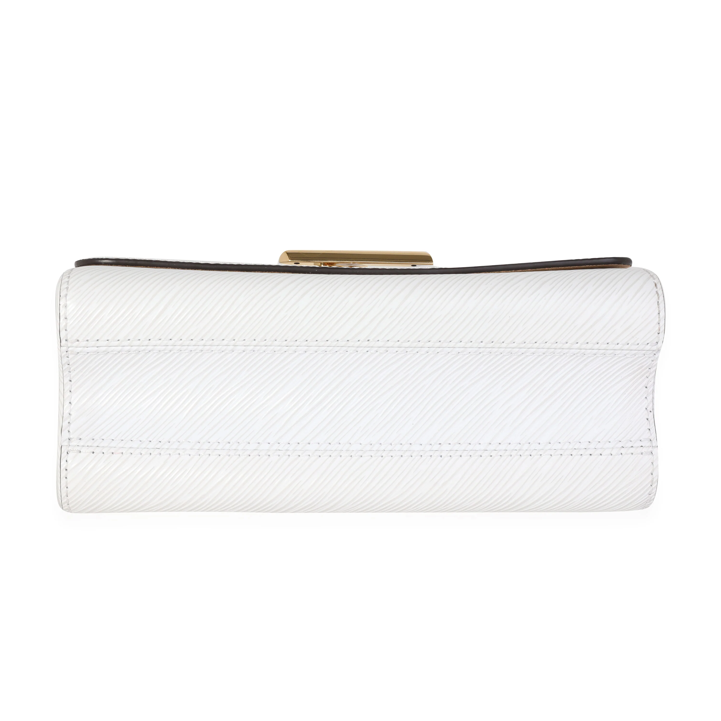 Louis Vuitton Blanc Epi Leather Twist MM - Image 5