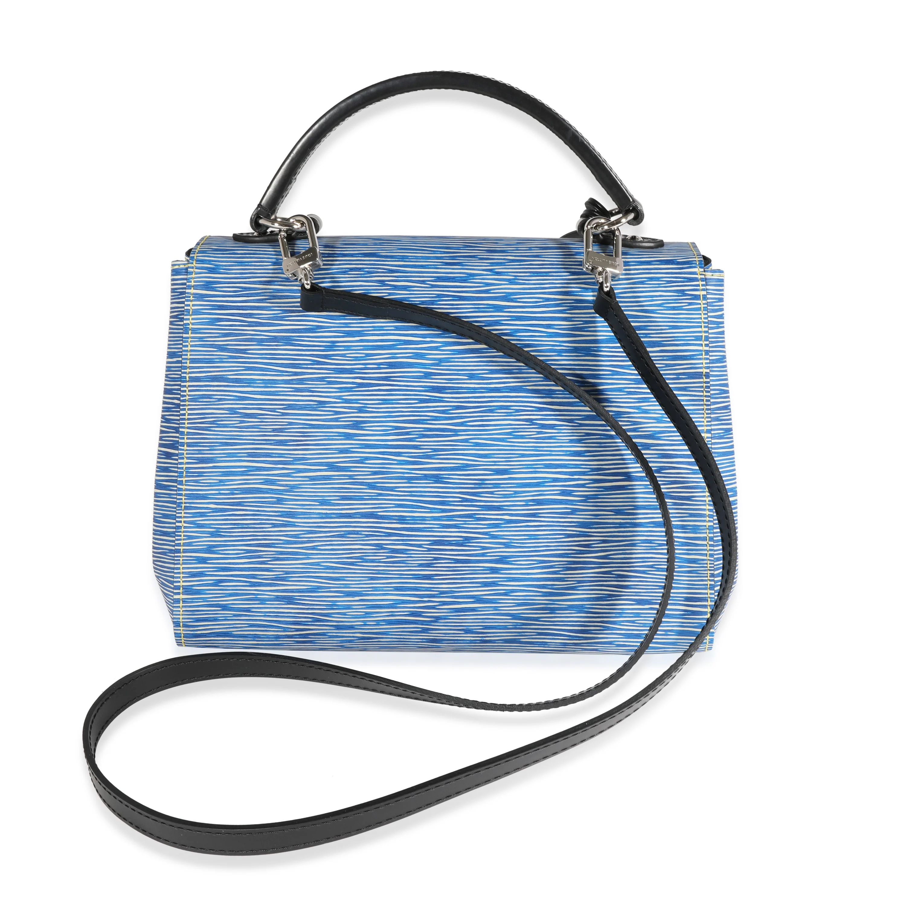 Louis Vuitton Blue Epi Denim Cluny BB - Image 3